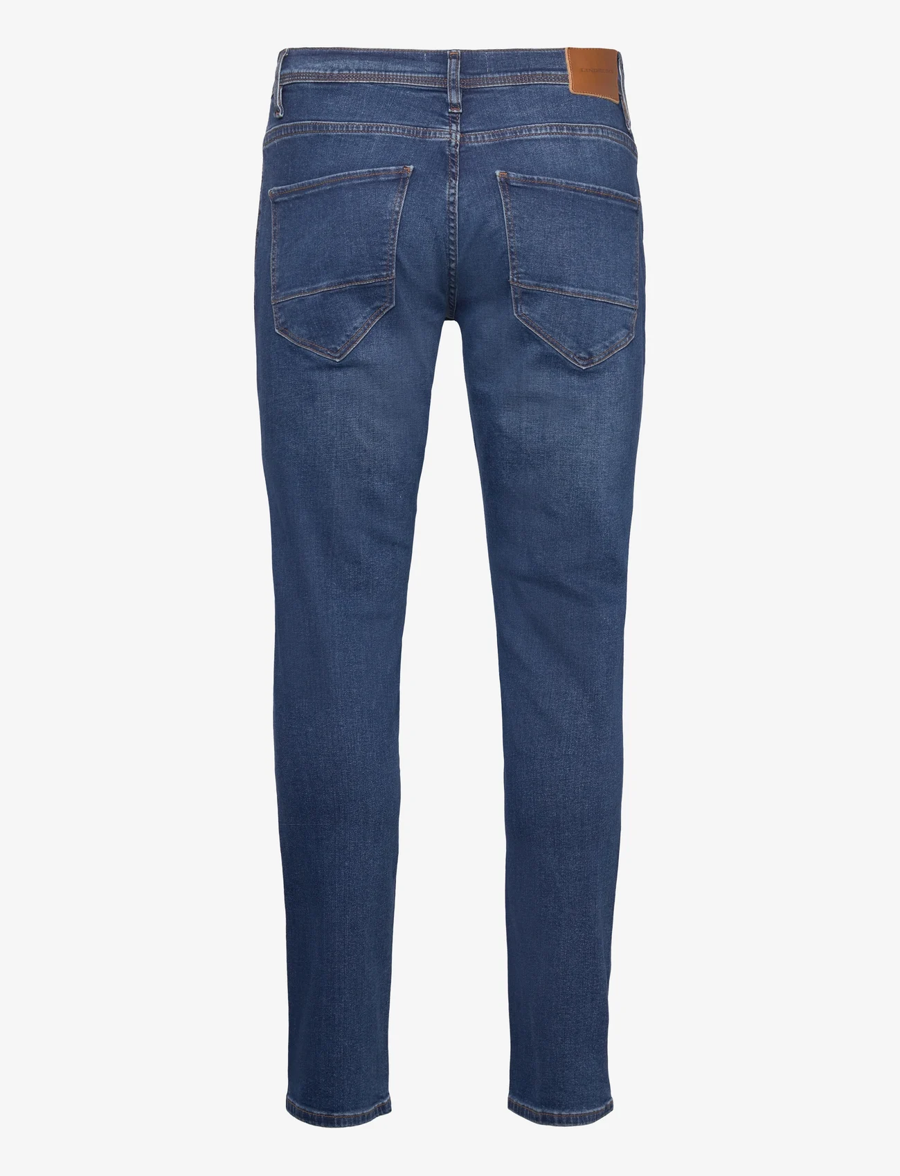 Lindbergh - Tapered Fit Superflex Jeans - tapered jeans - original blue - 1