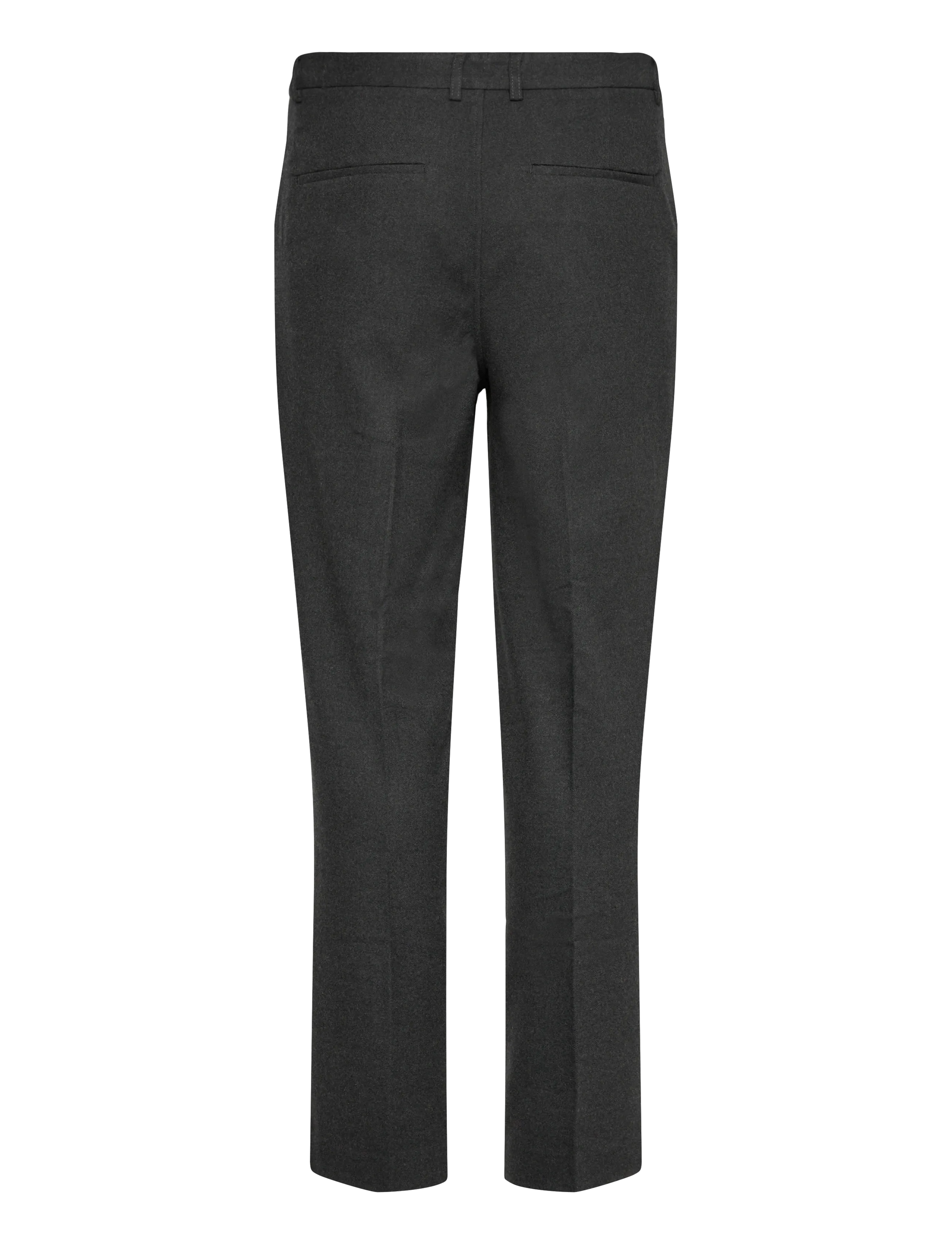 Lindbergh - Superflex brushed melange pants - habitbukser - dk grey mel - 2