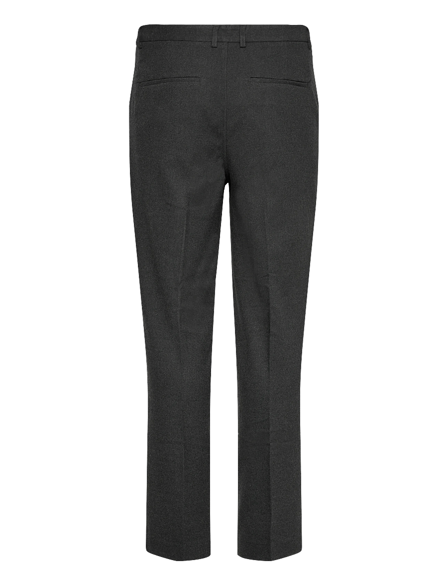 Lindbergh - Superflex brushed melange pants - habitbukser - dk grey mel - 2