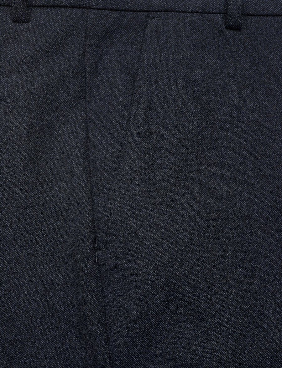 Lindbergh - Superflex brushed melange pants - dressbukser - navy mel - 2