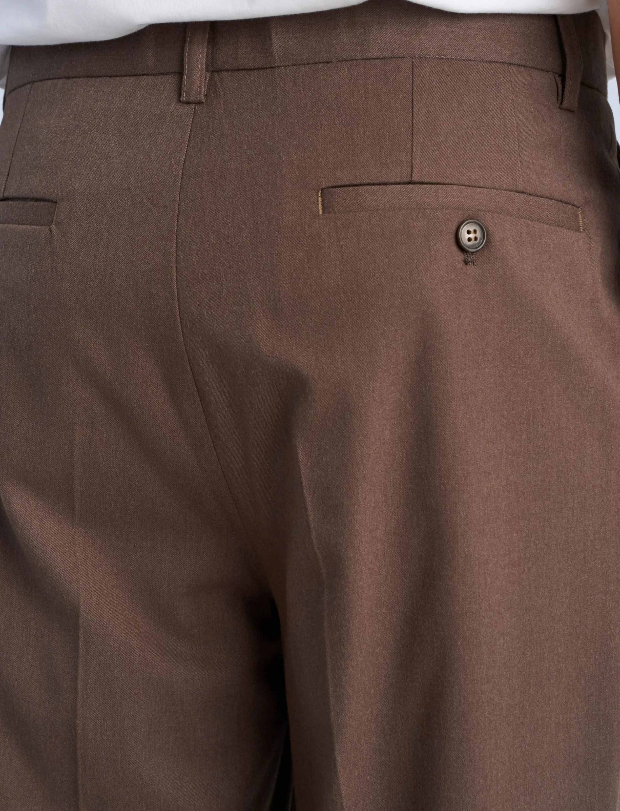Lindbergh Lt Brushed Pleated Pants casual byxor herr – bild 4