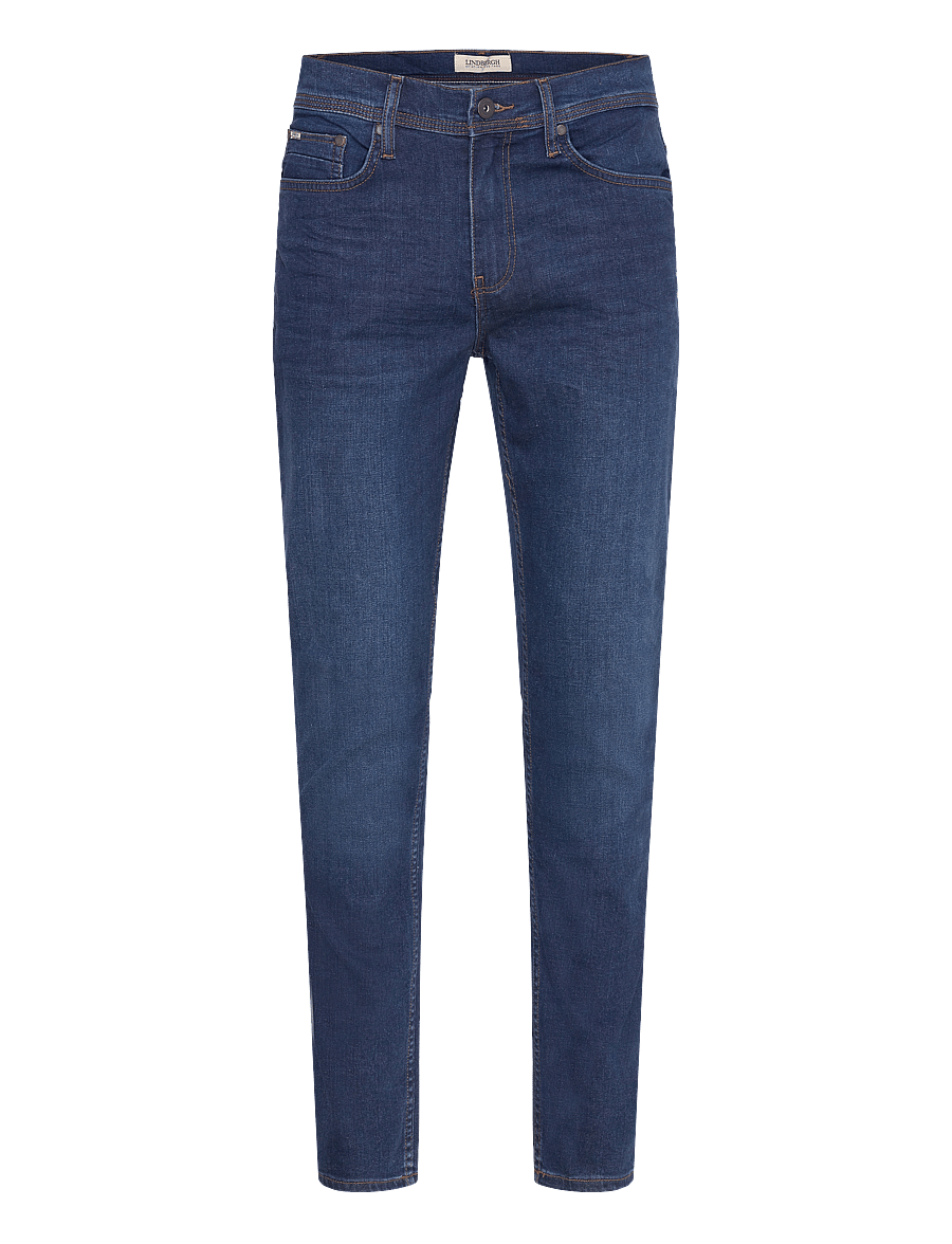 Lindbergh - 5-pocket jeans tapered fit - tapered jeans - clear blue - 1