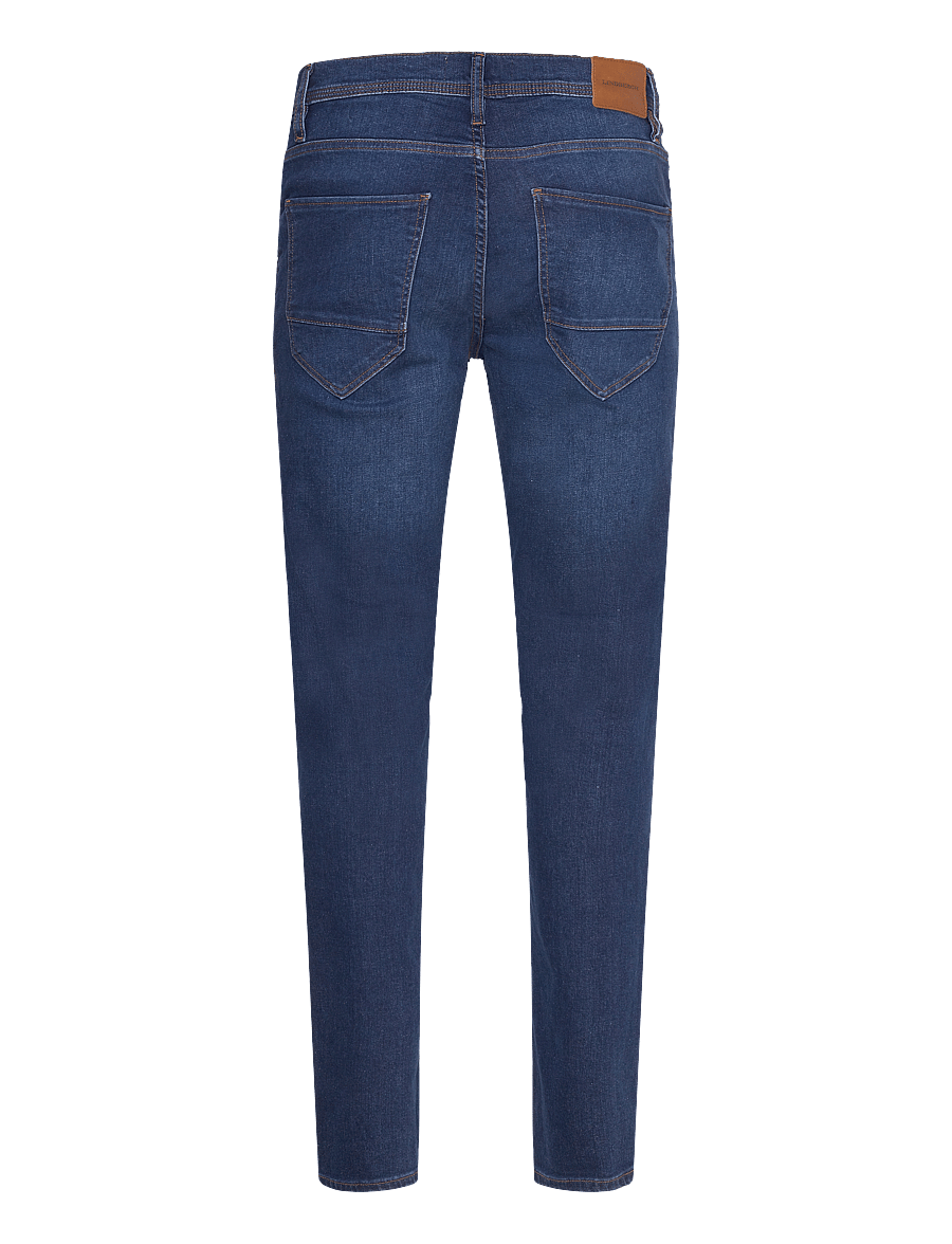Lindbergh - 5-pocket jeans tapered fit - tapered jeans - clear blue - 2