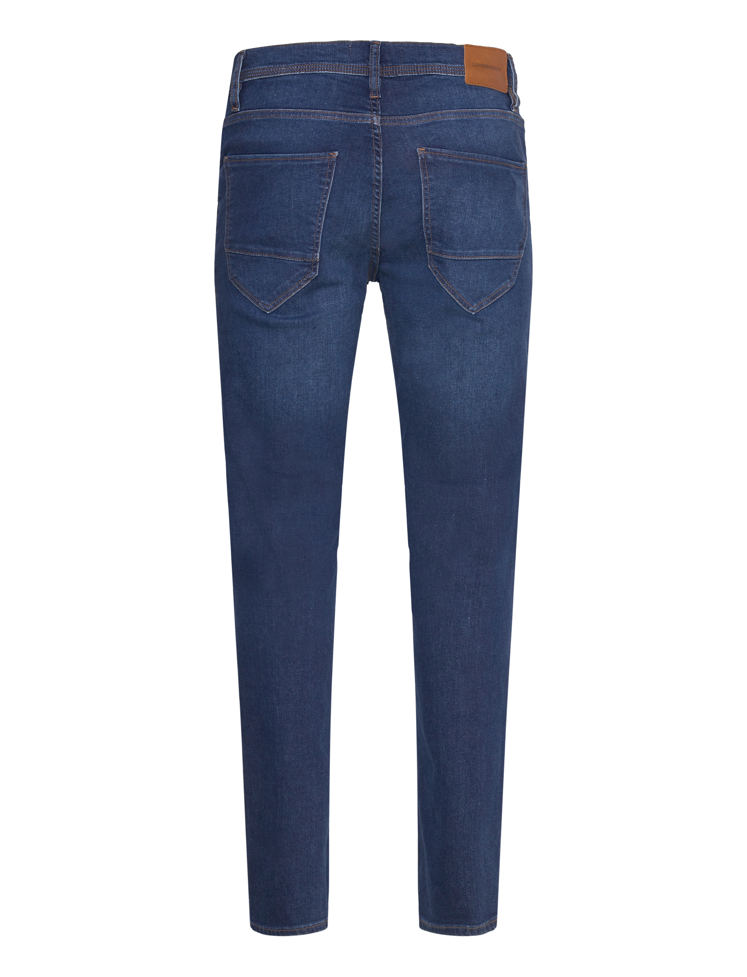 Lindbergh - 5-pocket jeans tapered fit - byxor & jeans - clear blue - 2