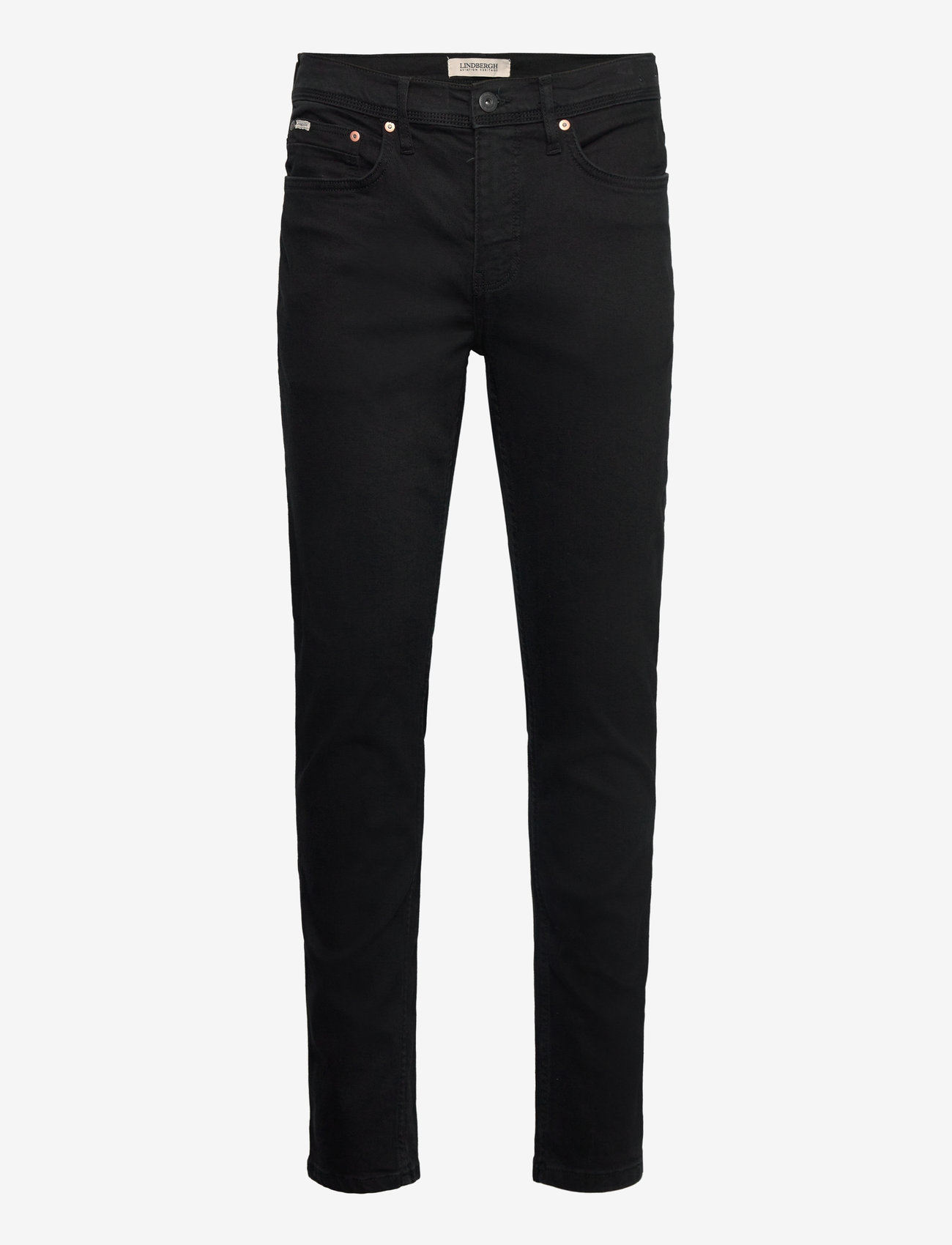 Lindbergh - Stretch jeans - tapered jeans - cold black - 0
