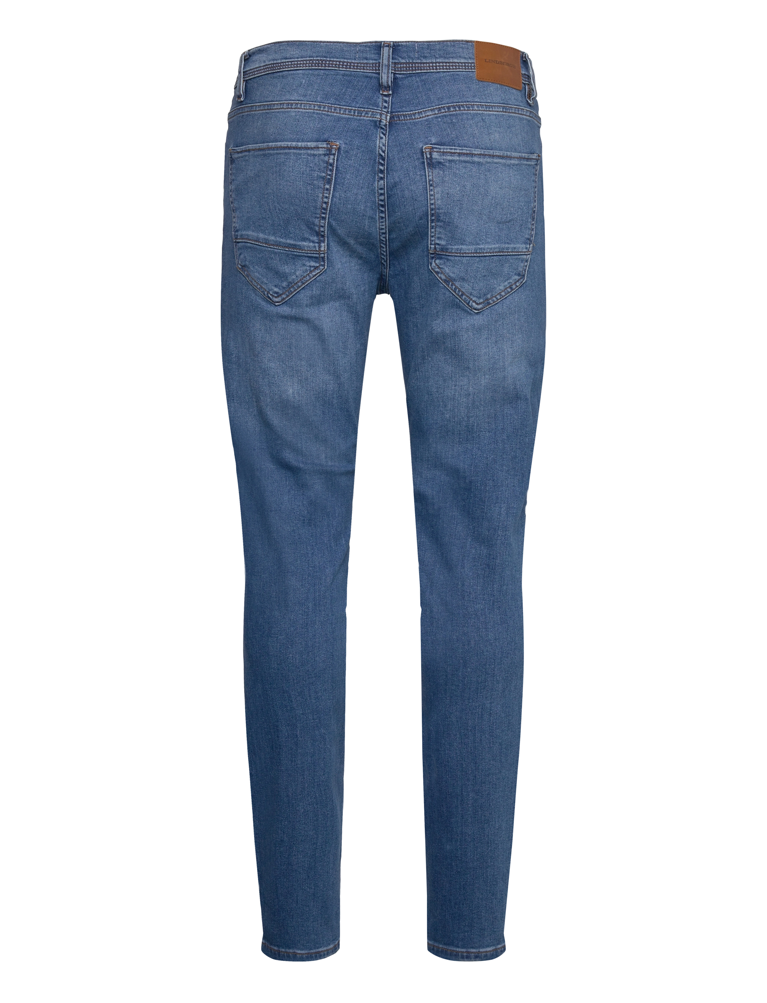 Lindbergh - 5-pocket jeans tapered fit - bukser & jeans - sky blue - 2