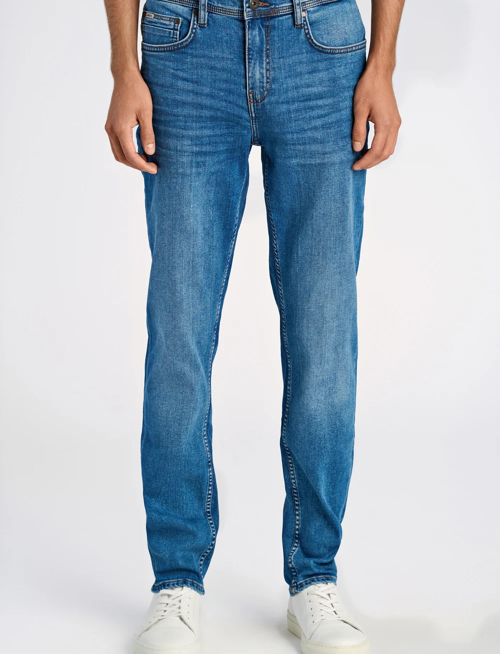 Lindbergh - Stretch jeans - tapered jeans - sky blue - 3