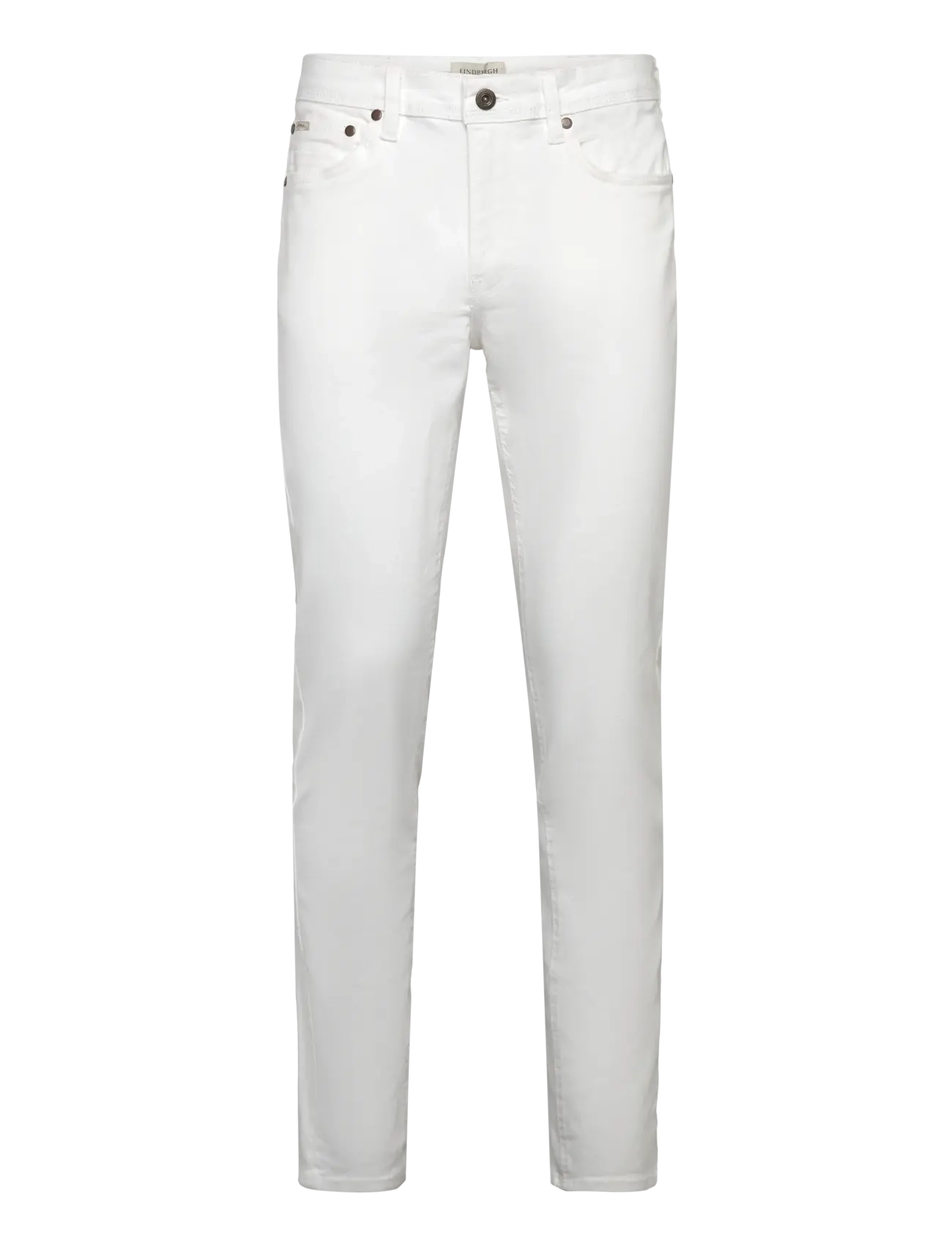 Lindbergh - 5-pocket jeans tapered fit - tapered jeans - white - 1