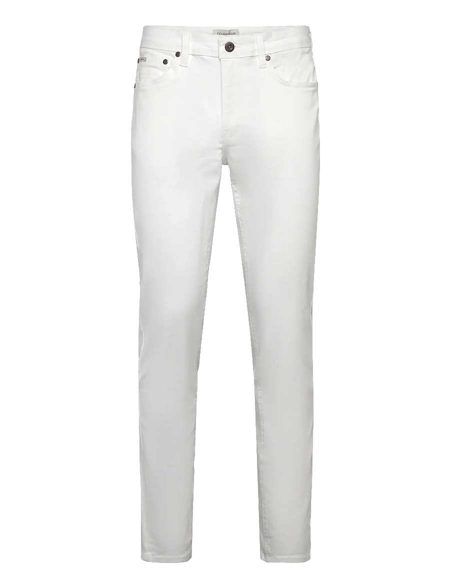 Lindbergh - 5-pocket jeans tapered fit - tapered jeans - white - 1