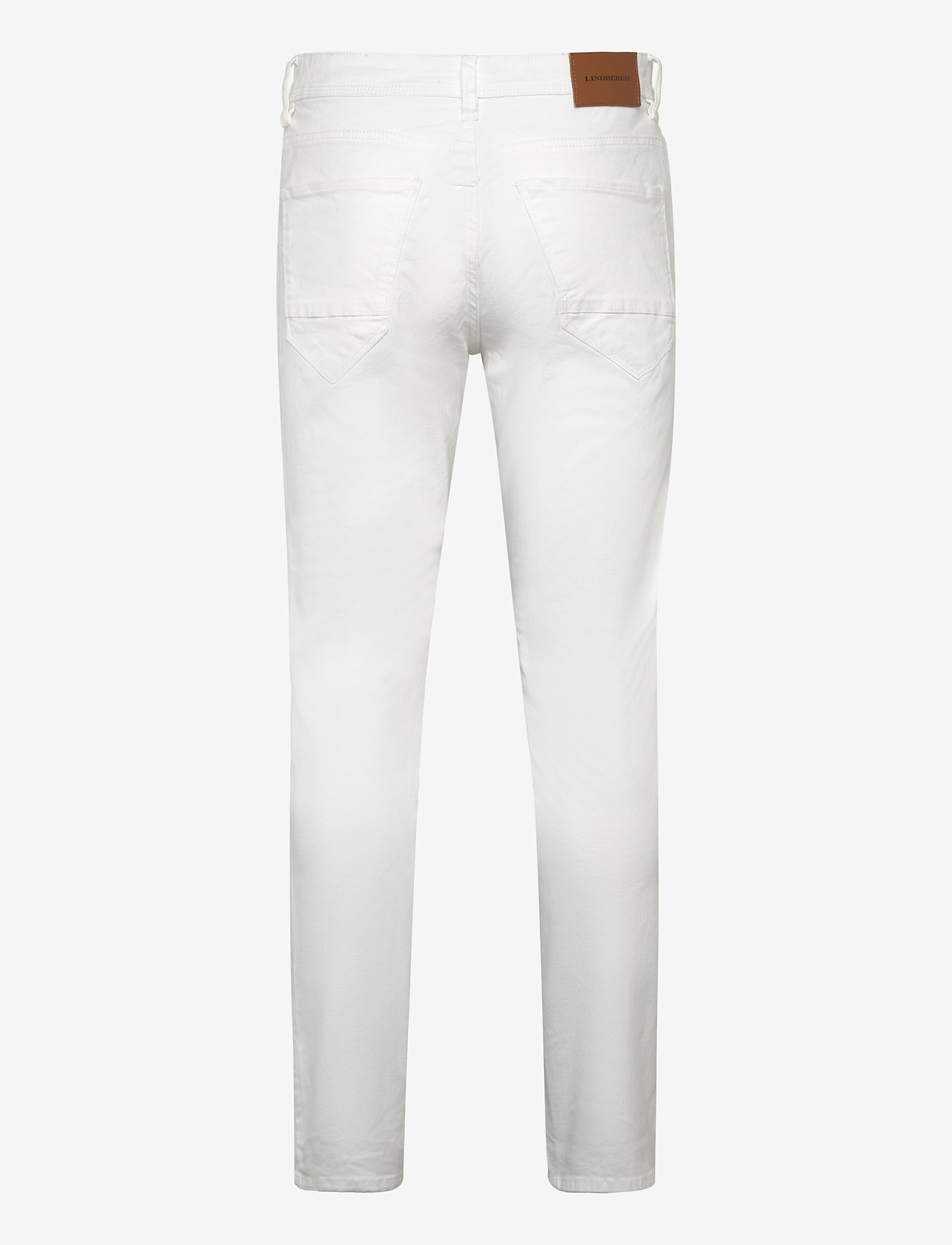 Lindbergh - Tapered fit superflex jeans - bukser & jeans - white - 1