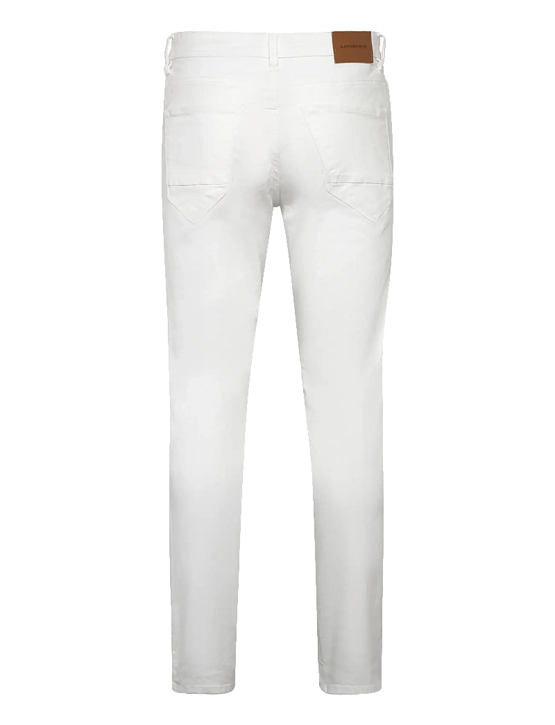Lindbergh - Tapered fit superflex jeans - tapered jeans - white - 2