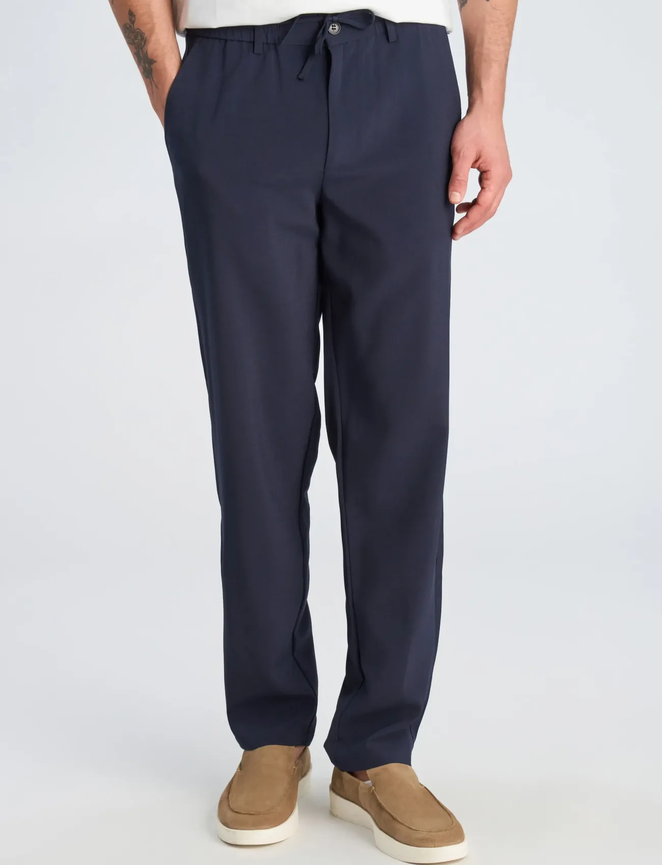 Lindbergh - String pants - men - navy - 3