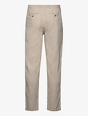 Lindbergh - Linen blend herringbone pants - lininės kelnės - lt stone - 1