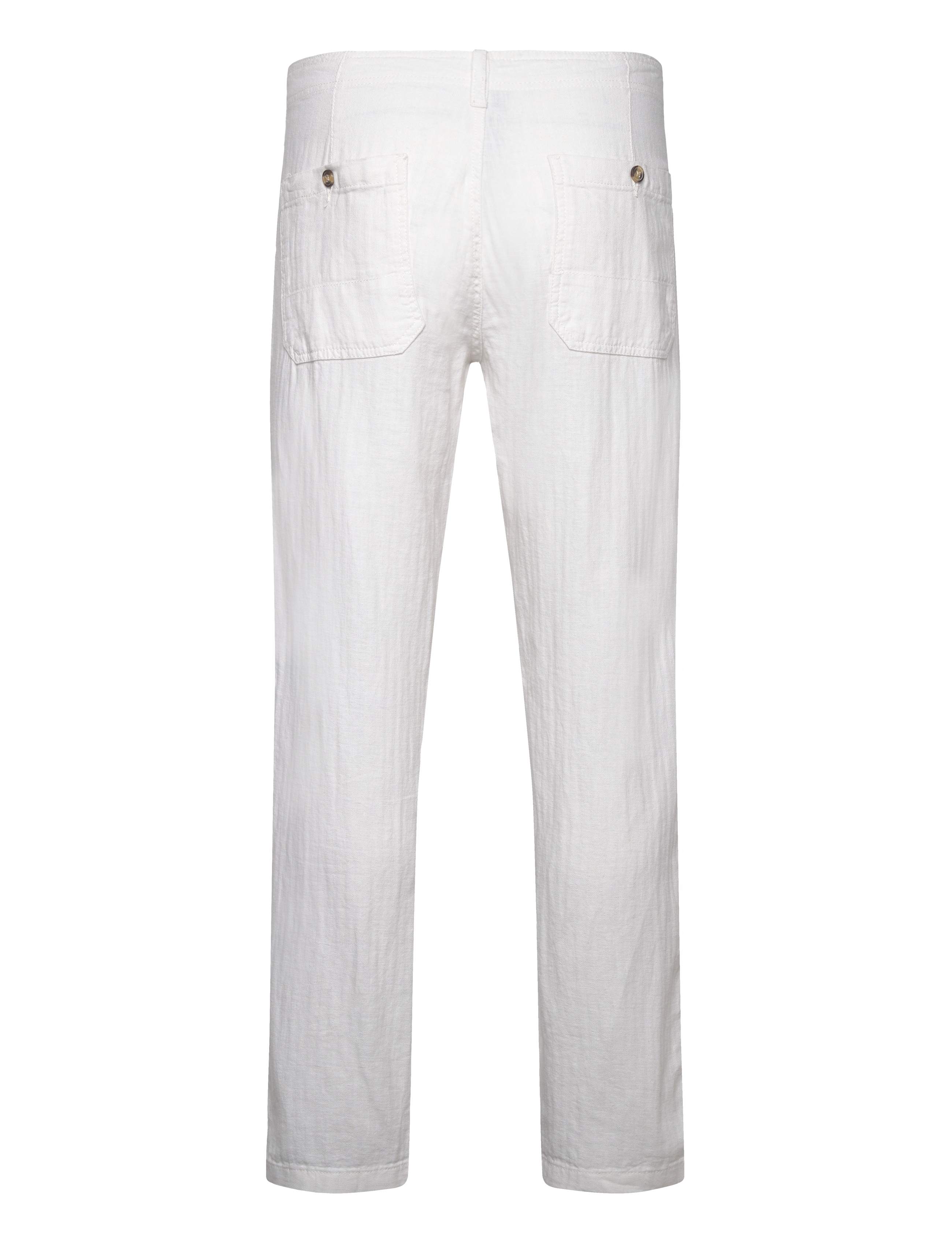 Lindbergh - Linen blend herringbone pantsLinen blend herringbone pants - hørbukser - optical white - 1