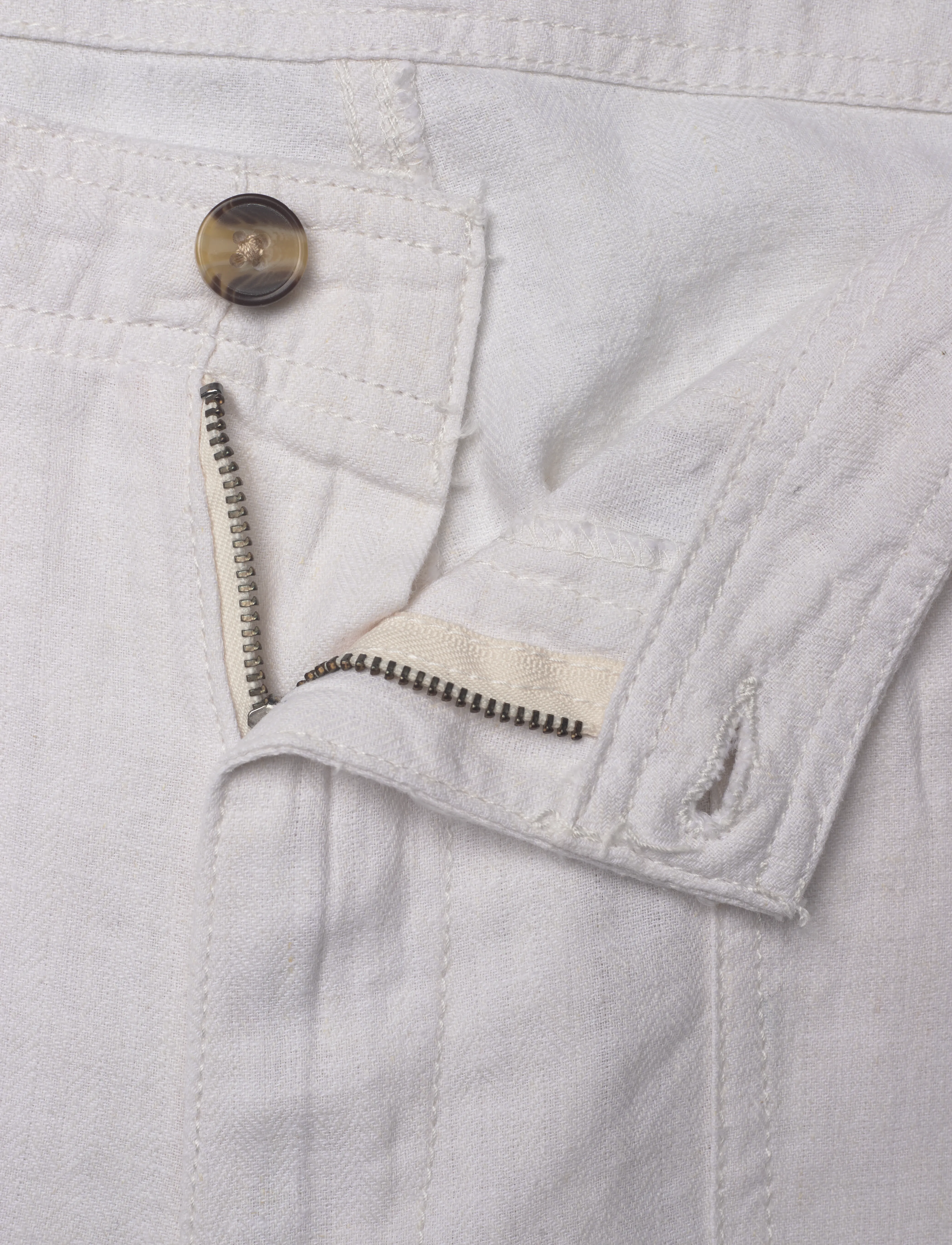 Lindbergh - Linen blend herringbone pantsLinen blend herringbone pants - hørbukser - optical white - 2