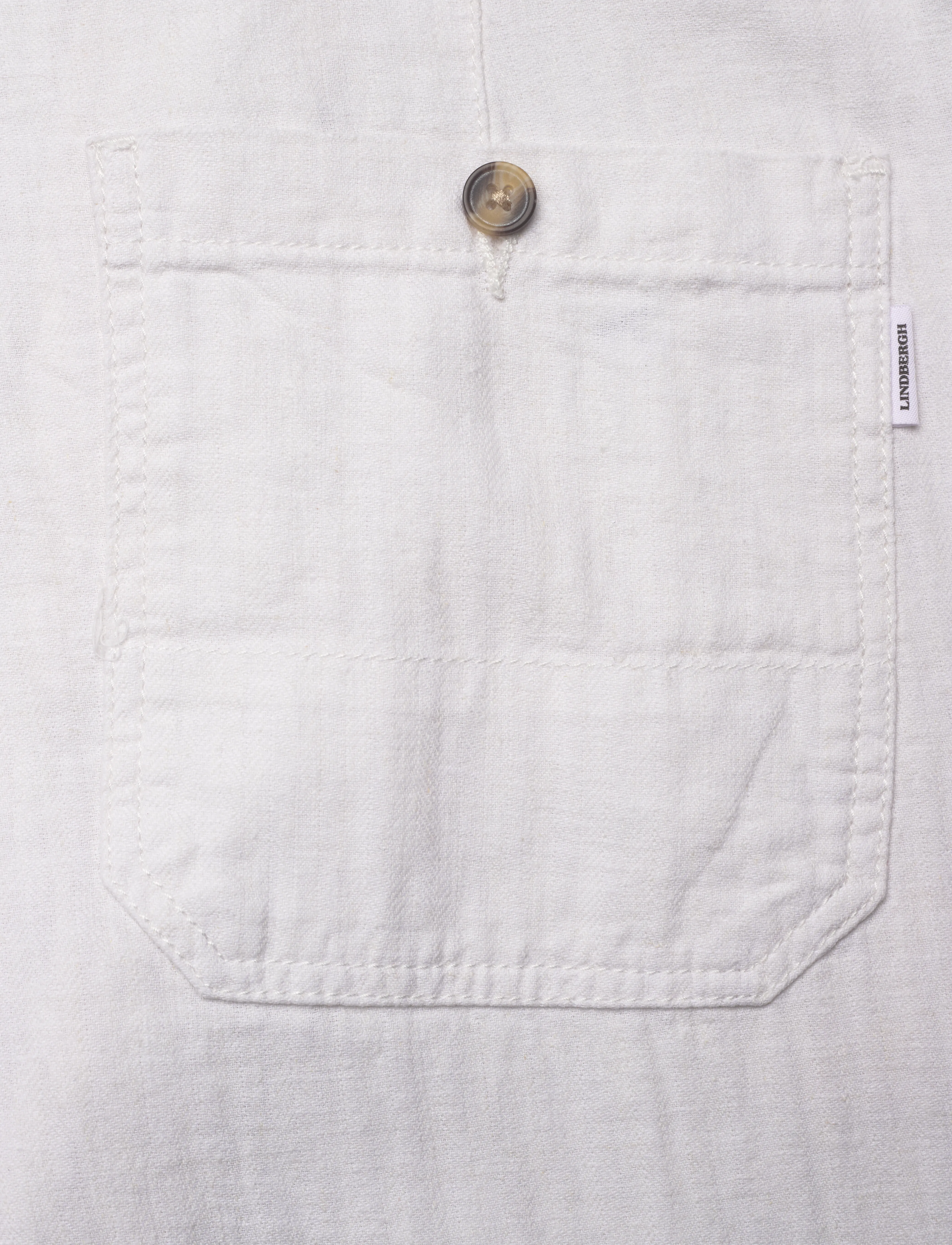 Lindbergh - Linen blend herringbone pantsLinen blend herringbone pants - hørbukser - optical white - 4