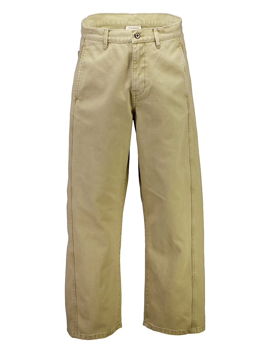 Lindbergh - Balloon twill pants - casual trousers - sand - 0