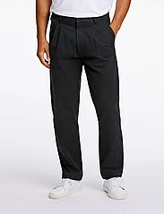 Lindbergh - Wide fit pants - chino's - black - 2