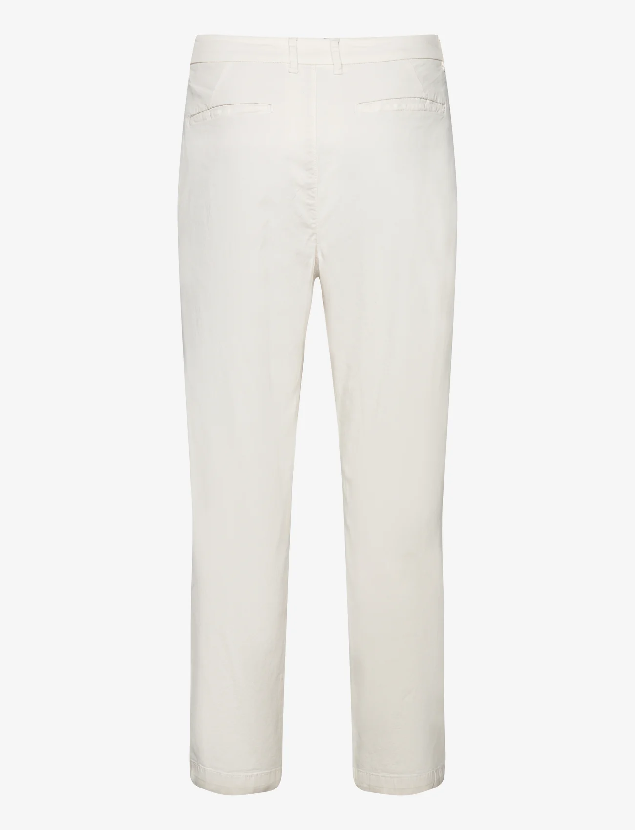 Lindbergh - Wide fit pants - chinos - off white - 1