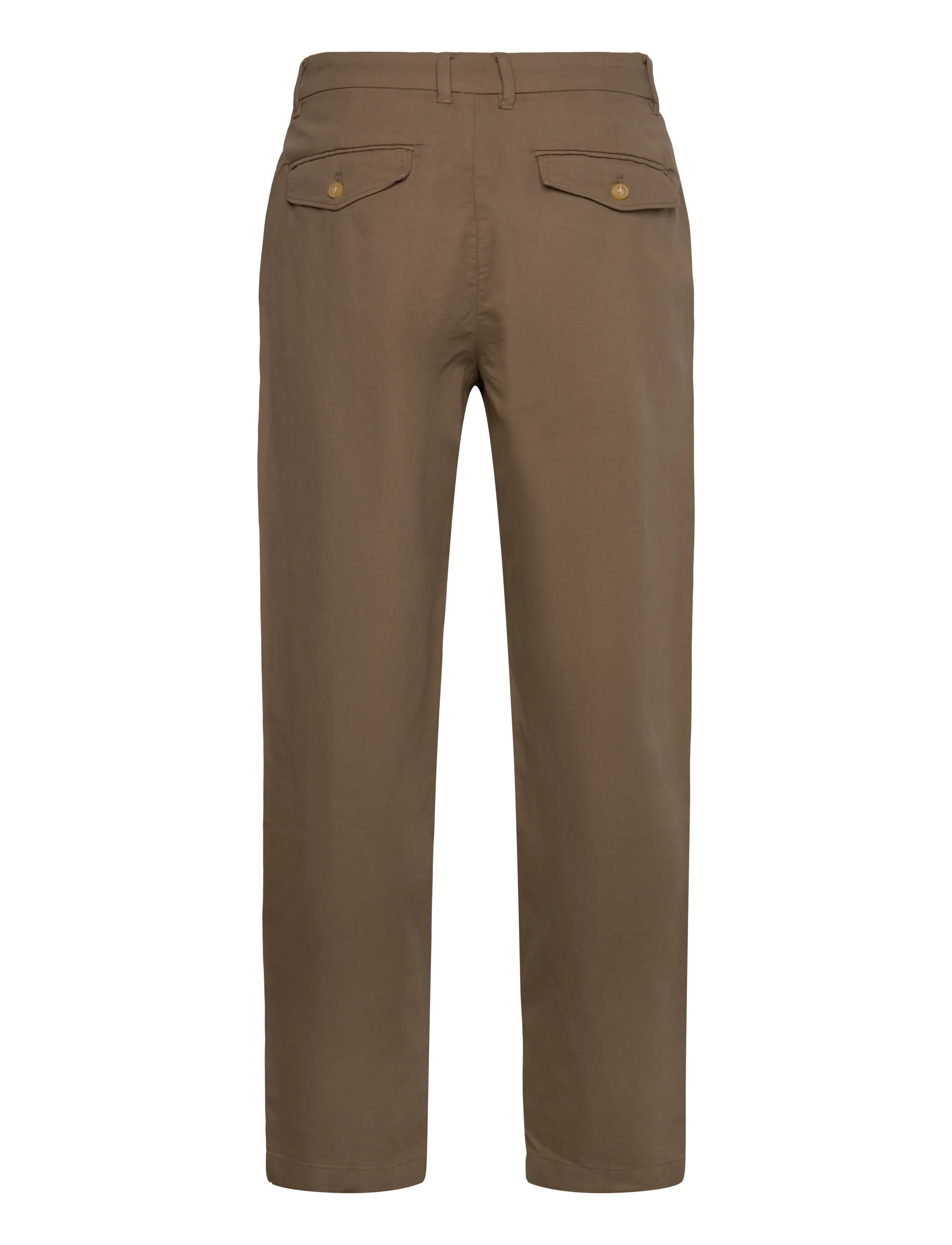 Lindbergh - Wide fit twill pants - chinos - army - 2