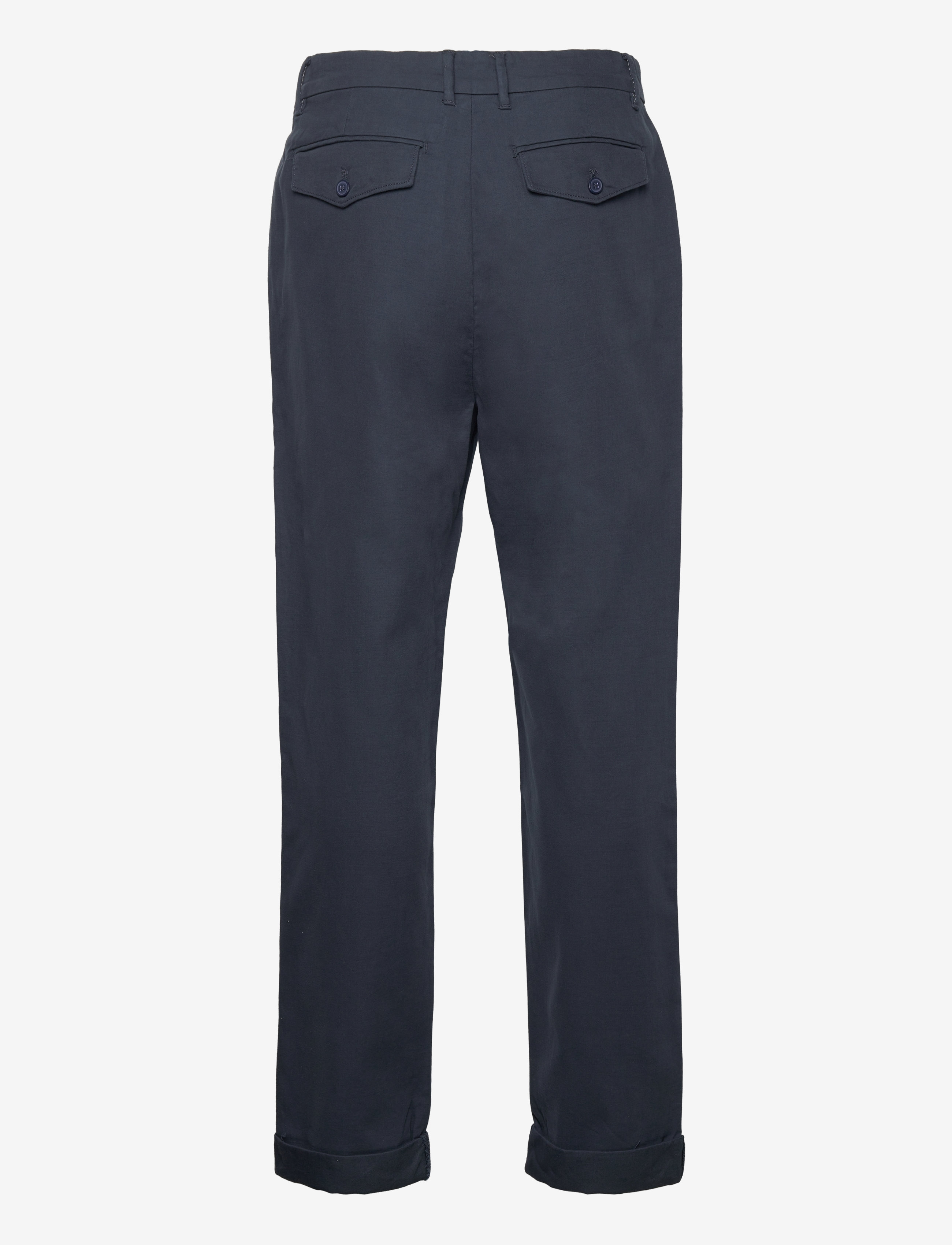 Lindbergh - Wide fit twill pants - chinos - navy - 2