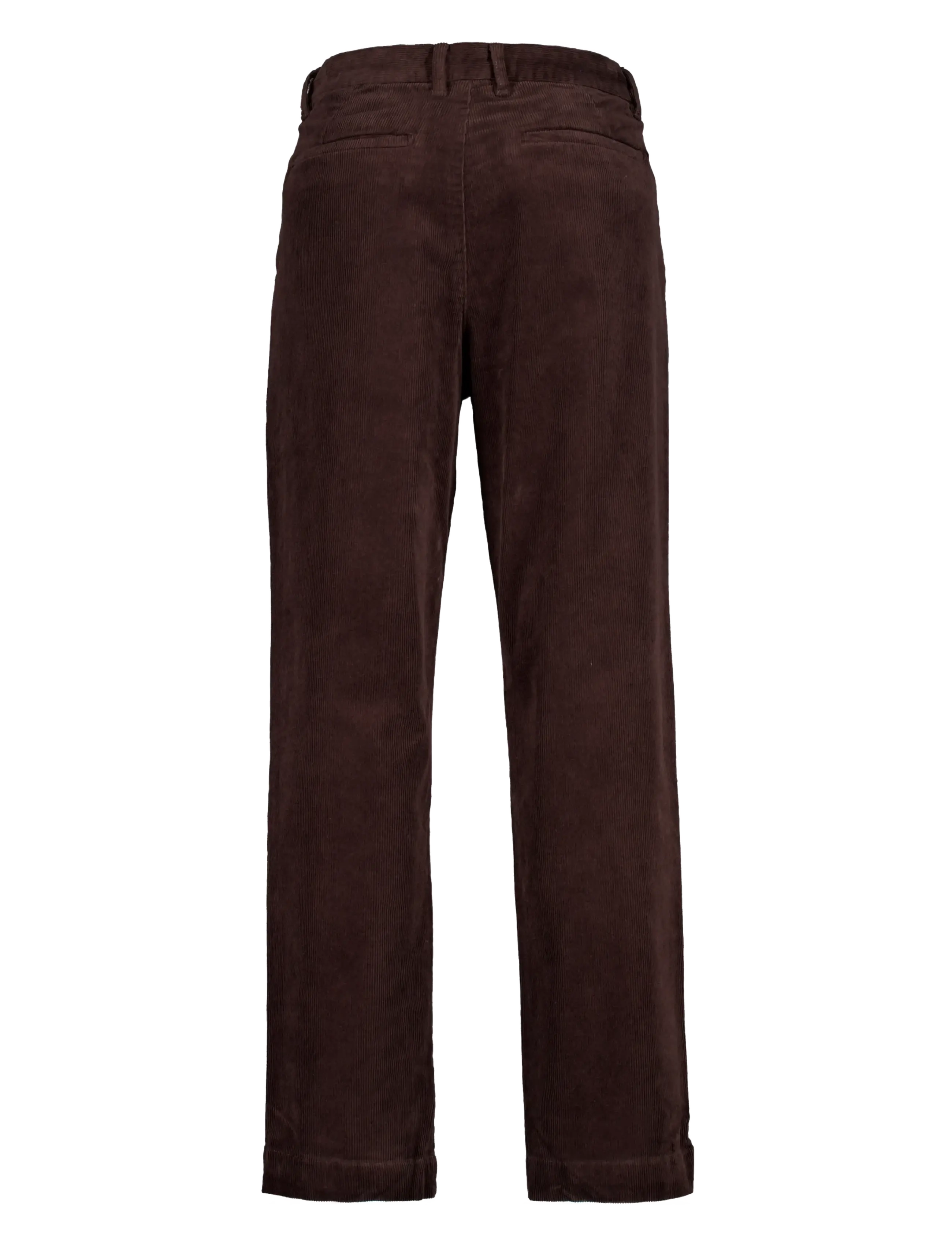 Lindbergh - Wide fit corduroy pants - dk brown - 1