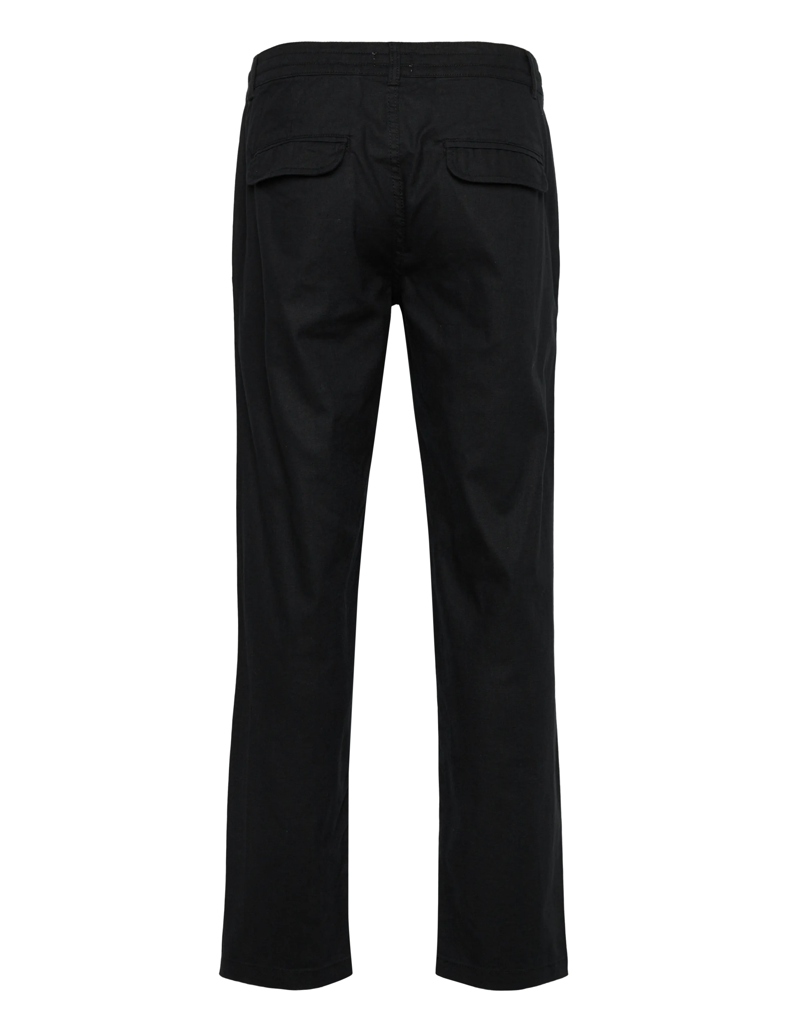 Lindbergh - Linen pants - linased püksid - black - 2