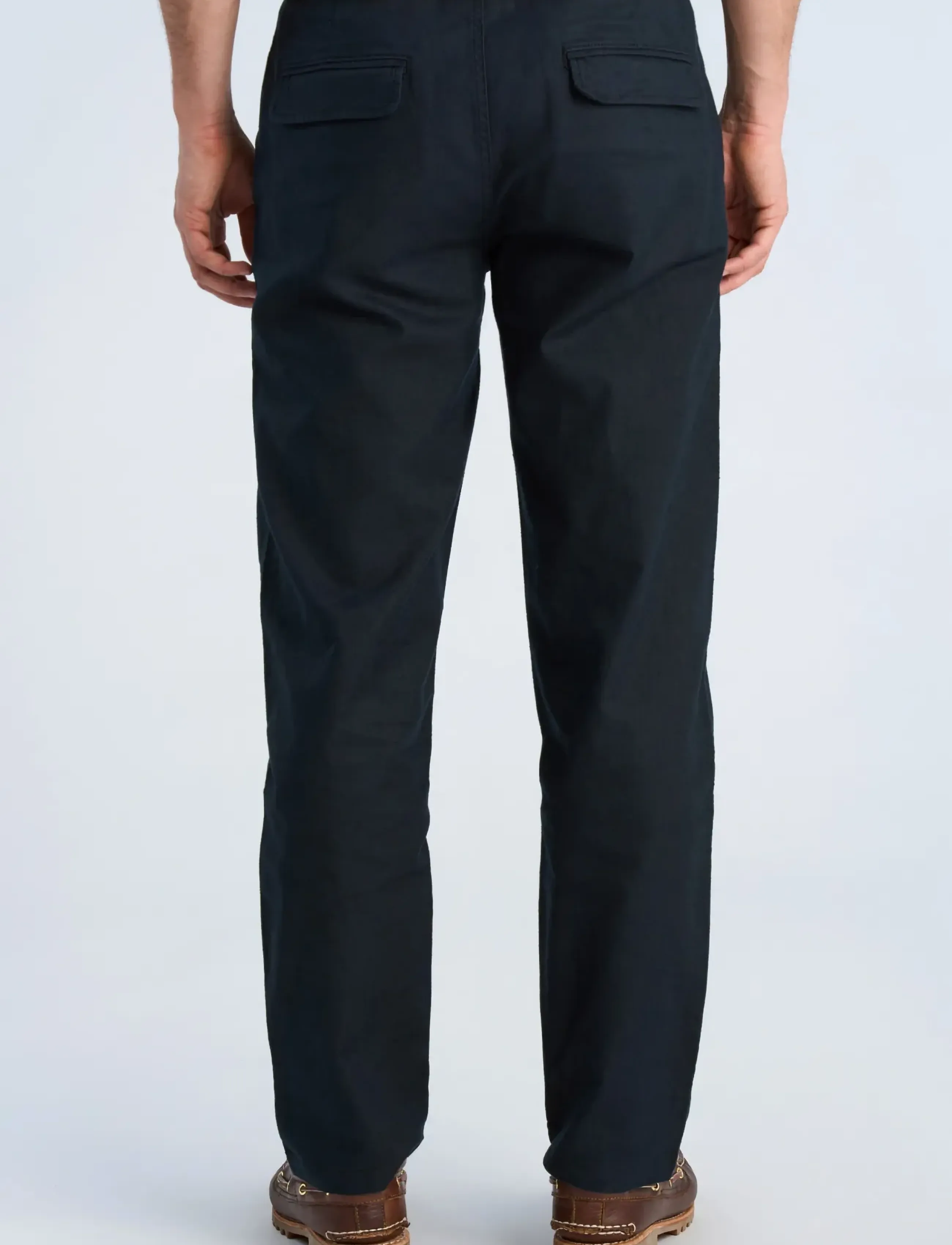 Lindbergh - Linen pants - linased püksid - black - 4