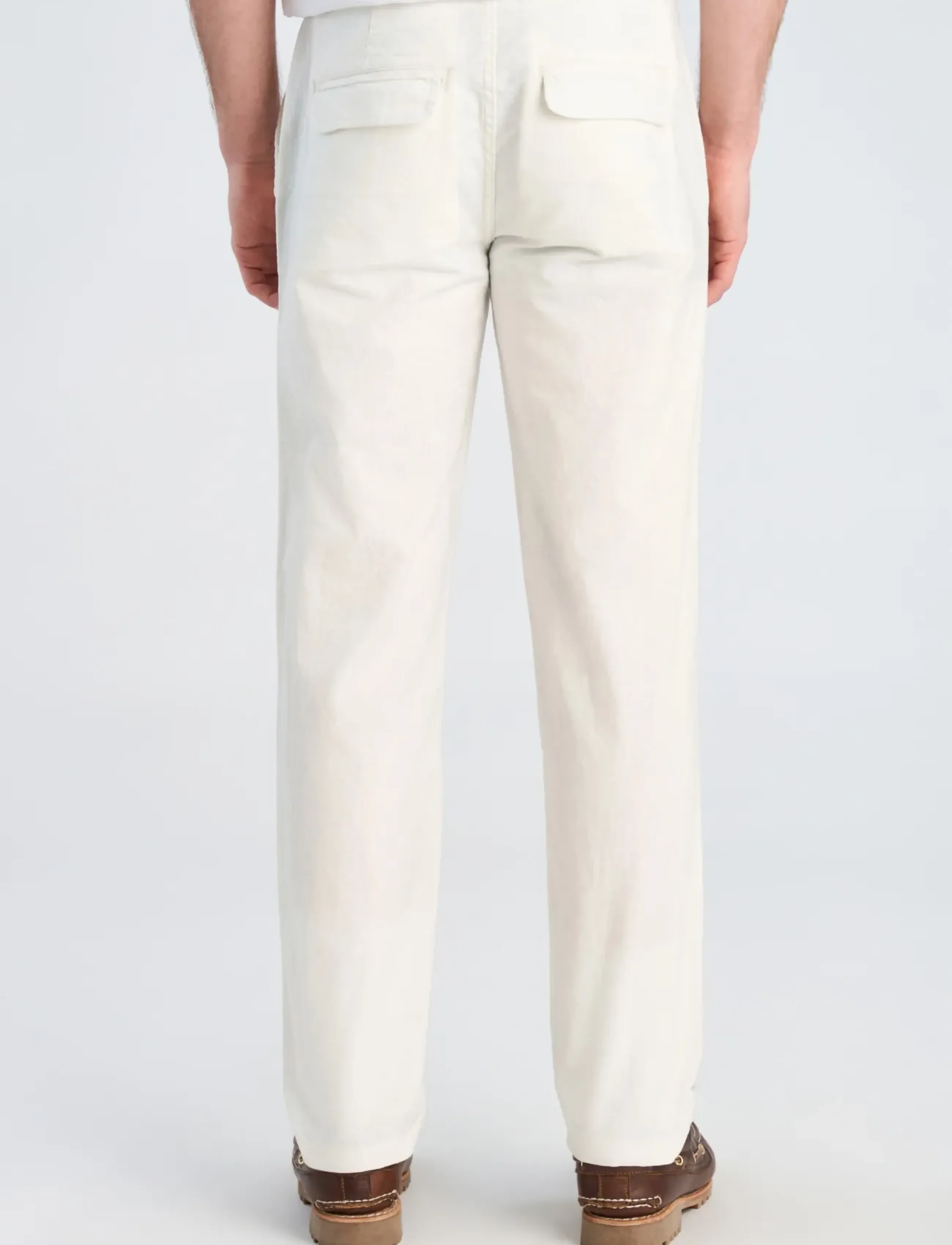 Lindbergh - Linen pants - linased püksid - salt white - 4