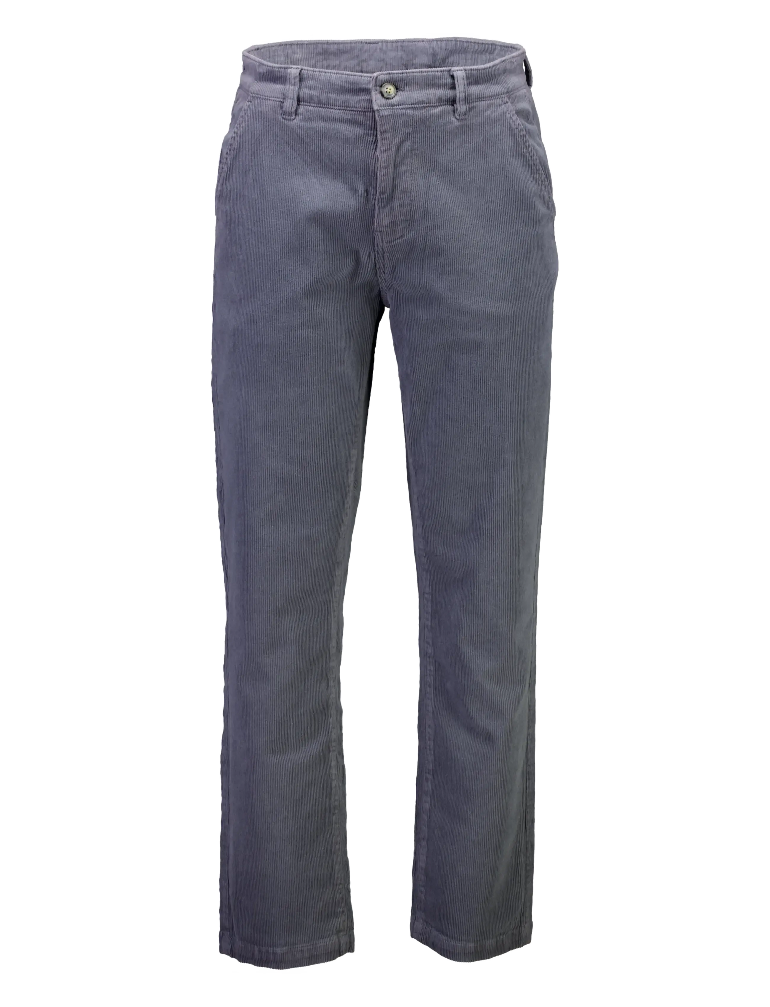 Lindbergh Superflex corduroy chino pants - Chinos - BLUE GREY / grey