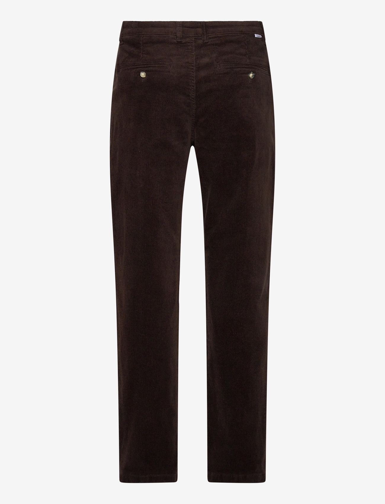 Lindbergh - Superflex corduroy chino pants - chinos - dk brown - 2