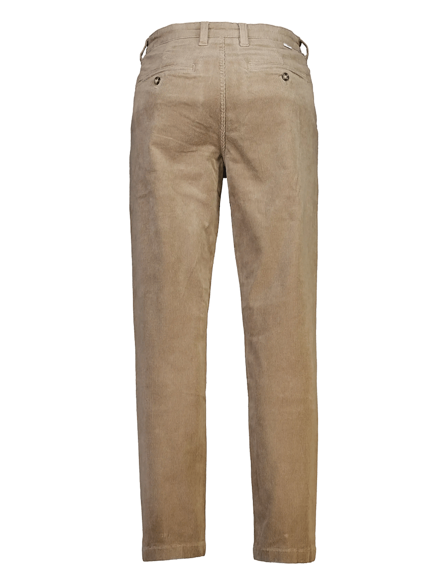 Lindbergh - Superflex corduroy chino pants - chinos - lt sand - 2