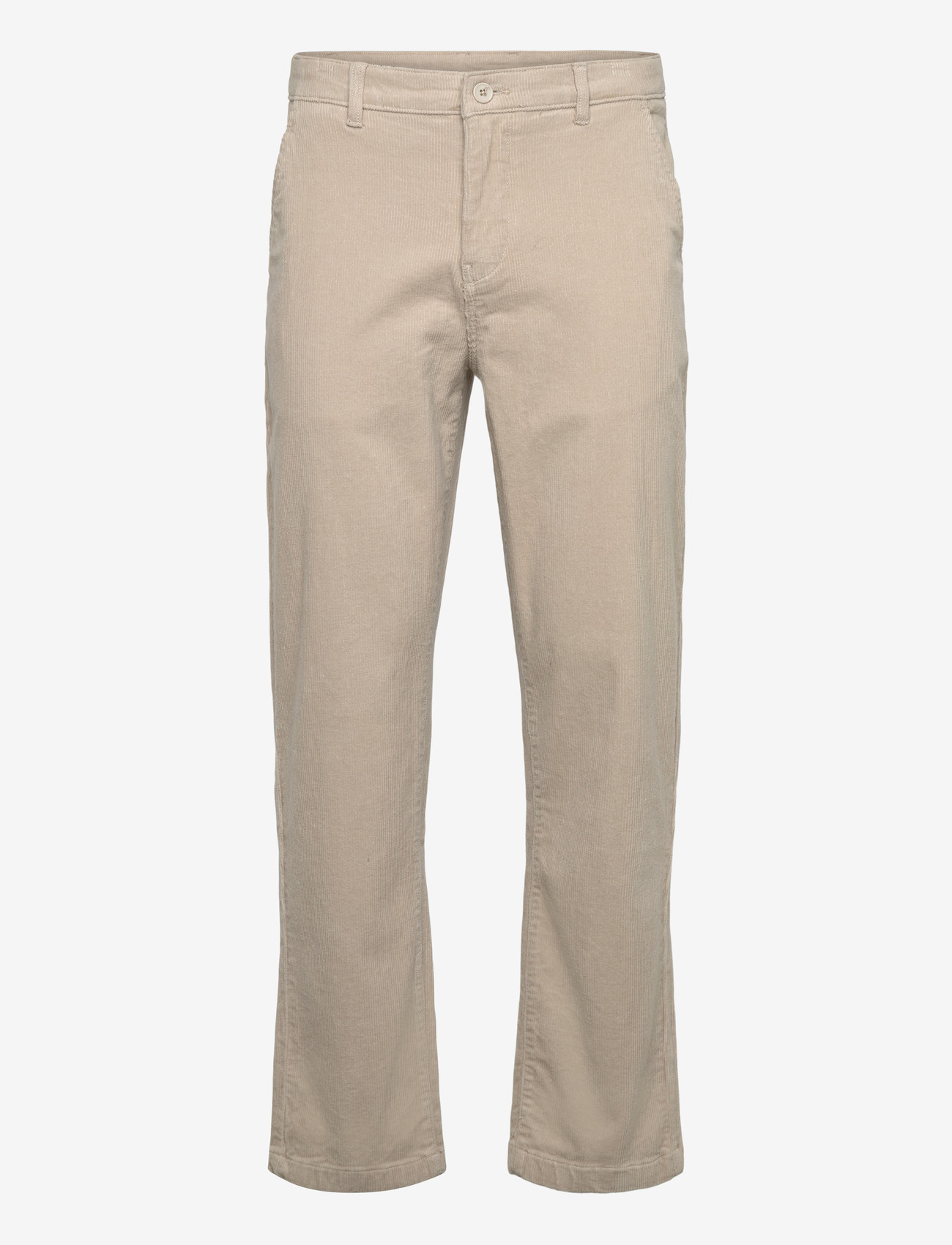 Lindbergh - Superflex corduroy chino pants - chinos - lt stone grey - 1