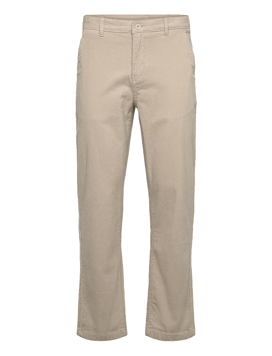 Lindbergh - Superflex corduroy chino pants - chinos - lt stone grey - 1