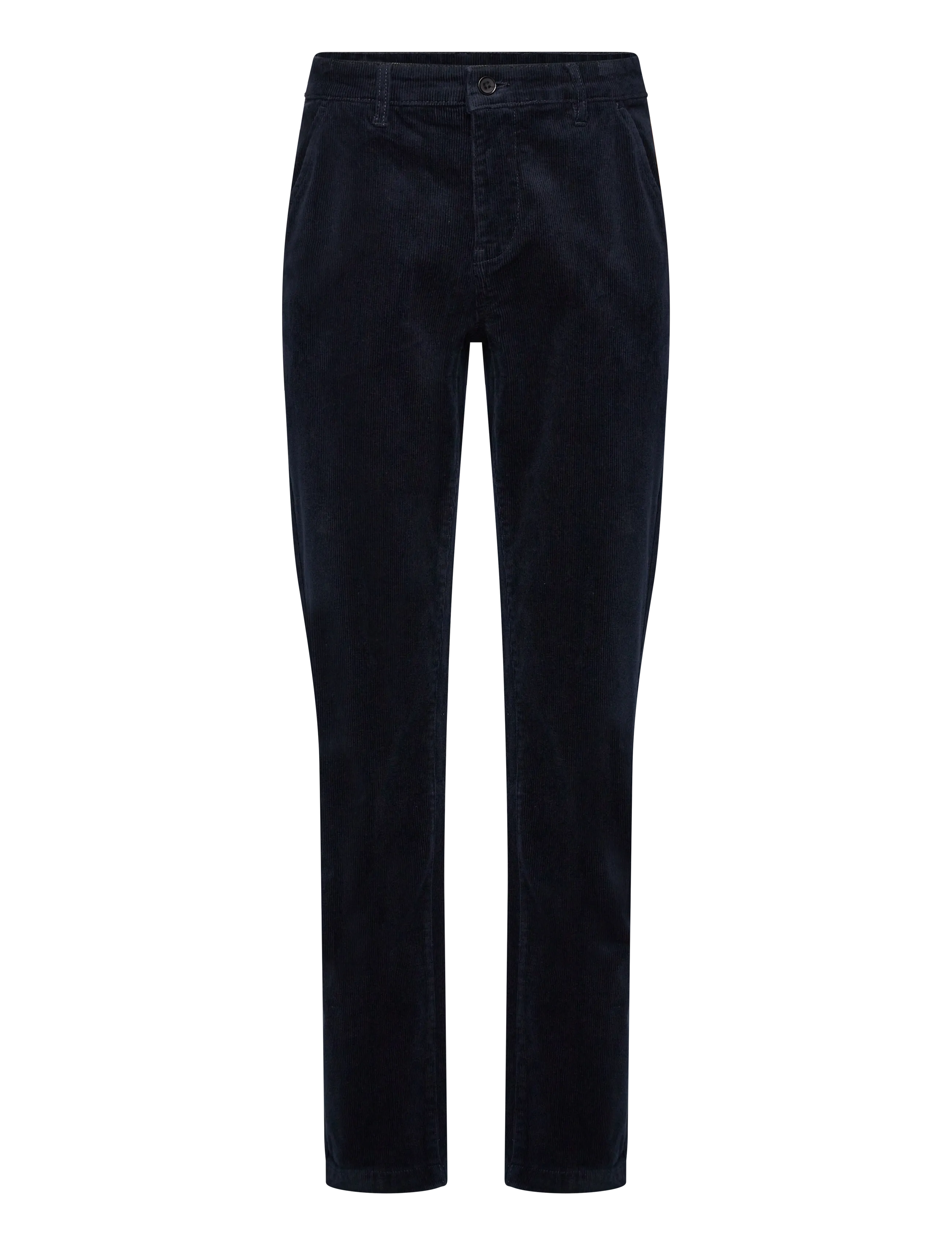 Lindbergh Superflex corduroy chino pants - Bukser - NAVY / navy