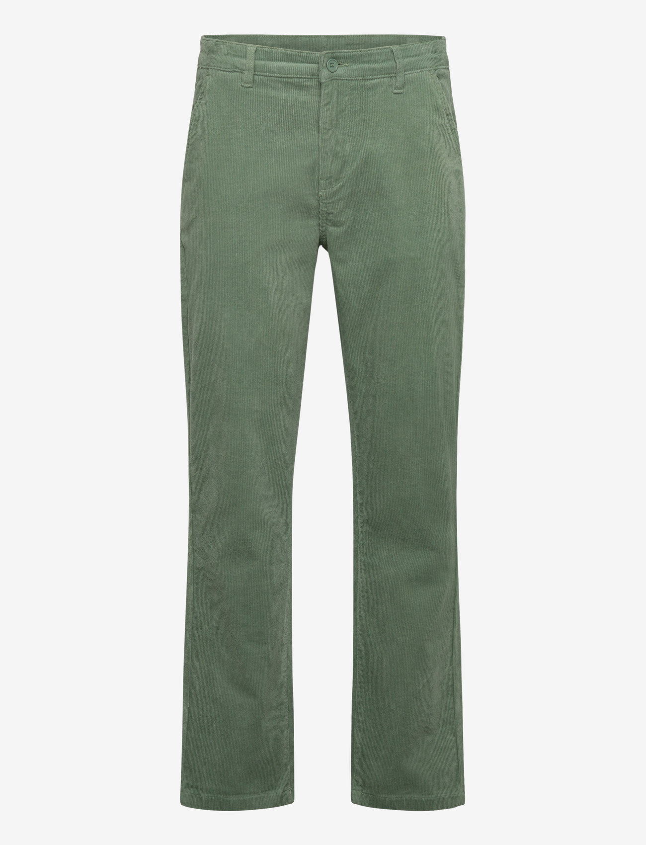 Lindbergh - Superflex corduroy chino pants - chinos - sage green - 1