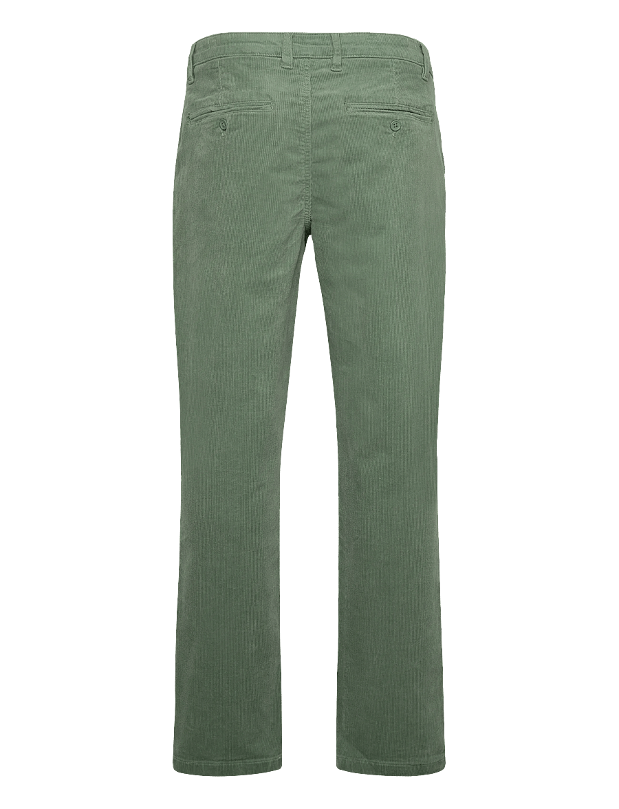 Lindbergh - Superflex corduroy chino pants - chino-püksid - sage green - 2