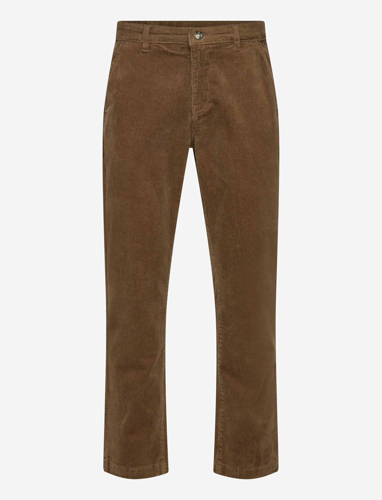 Lindbergh - Superflex corduroy chino pants - chinosy - sand - 1
