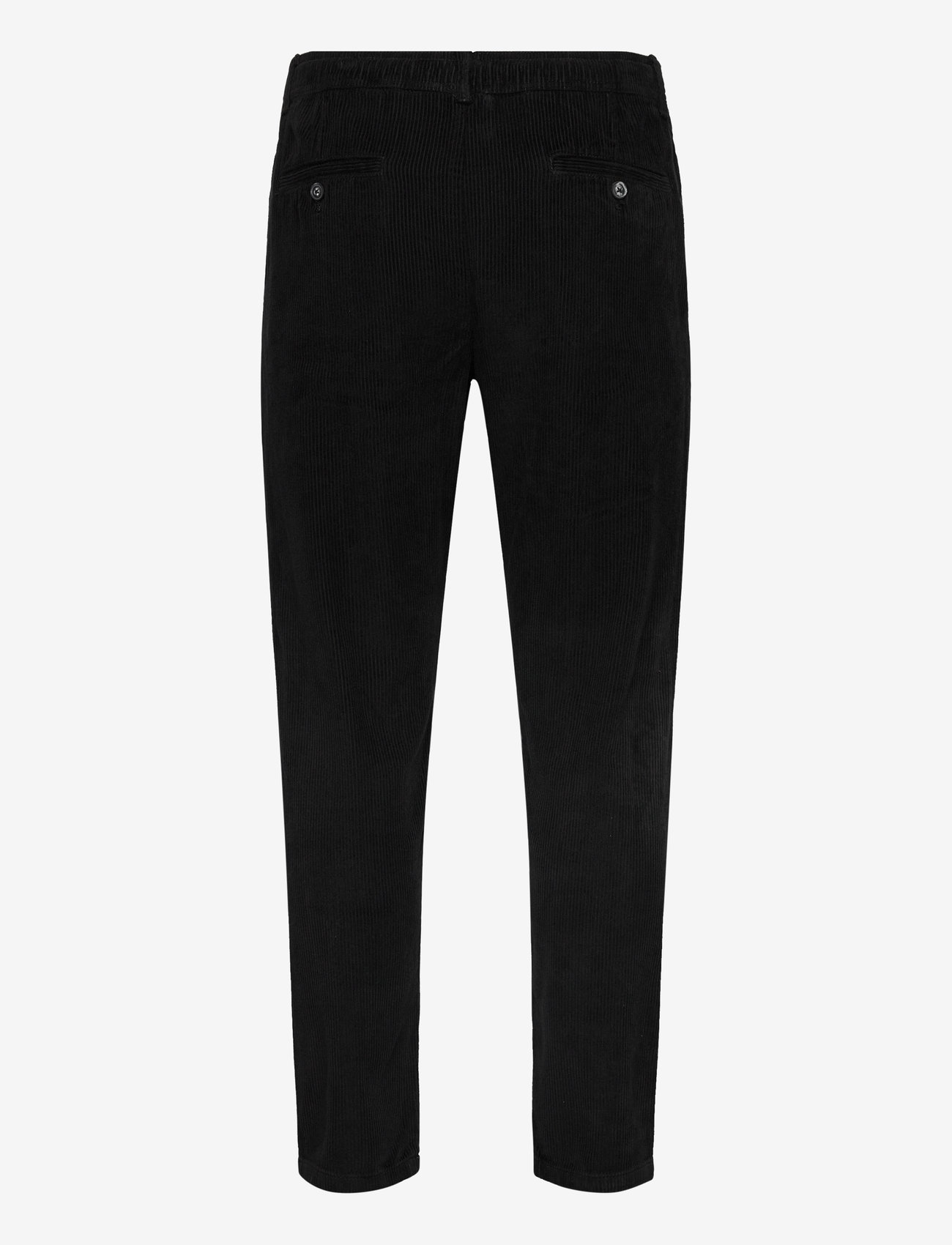 Lindbergh - Cropped corduroy pants - casual - black - 1