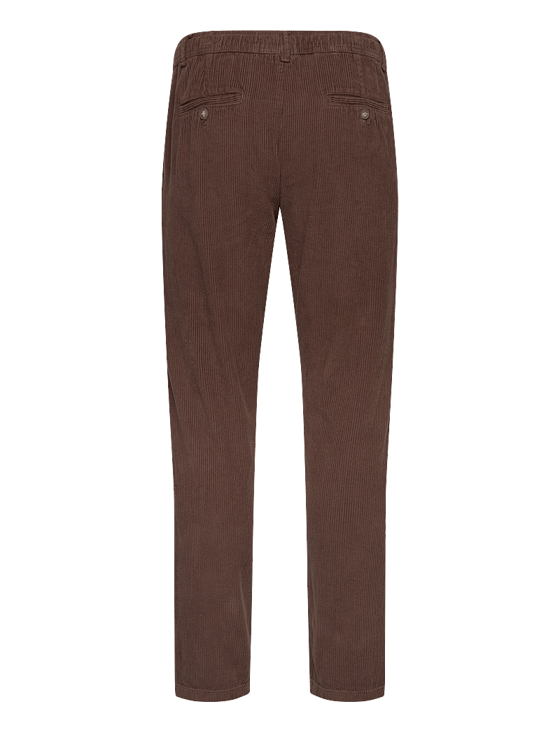 Lindbergh - Cropped corduroy pants - casual - deep brown - 1