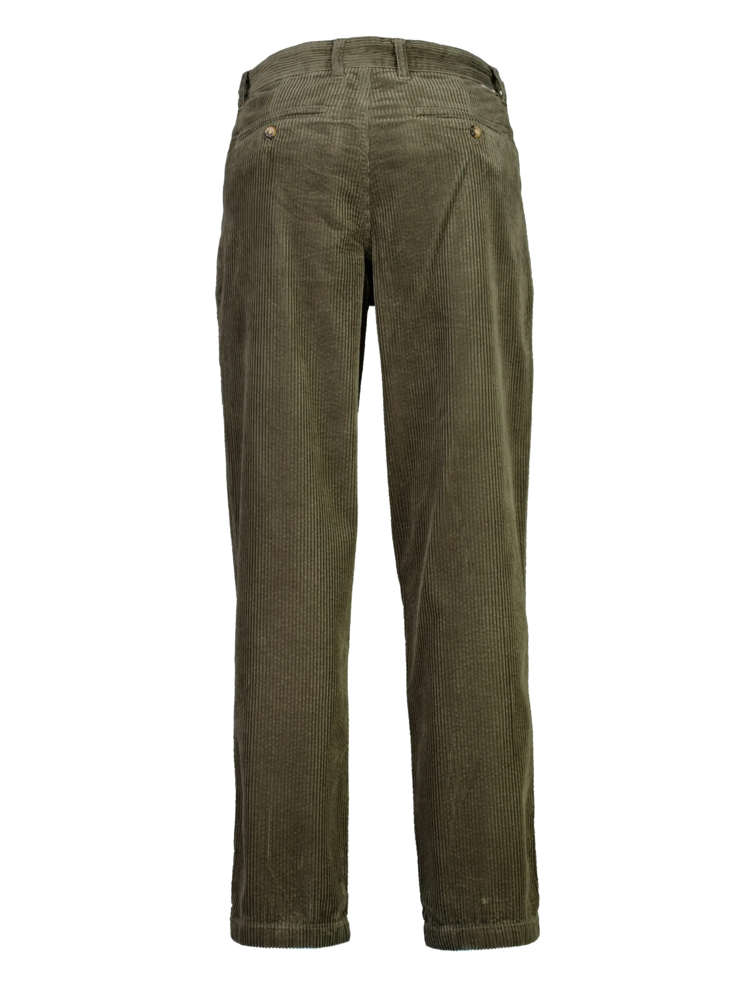 Lindbergh - Seersucker corduroy chino pants - chinos - dusty army - 2