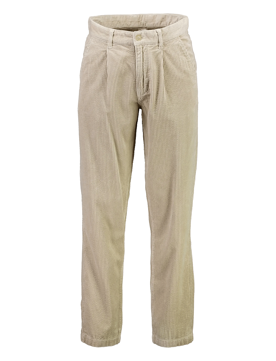 Lindbergh - Seersucker corduroy chino pants - chinos - lt stone - 1