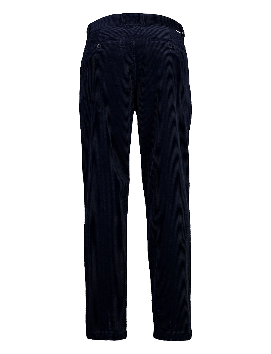 Lindbergh - Seersucker corduroy chino pants - chinos - navy - 2