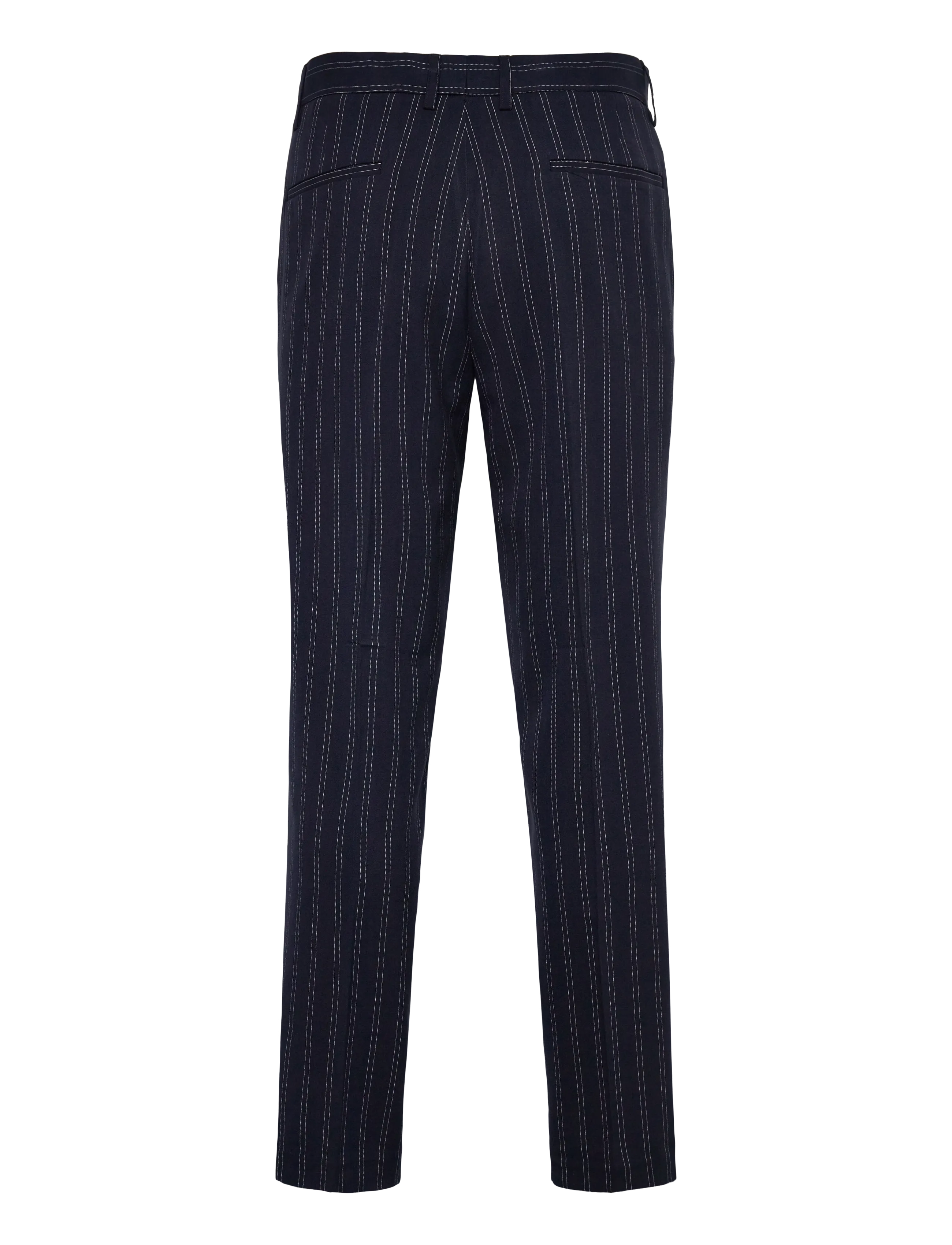 Lindbergh - Superflex pinstripe pants - habitbukser - navy - 2