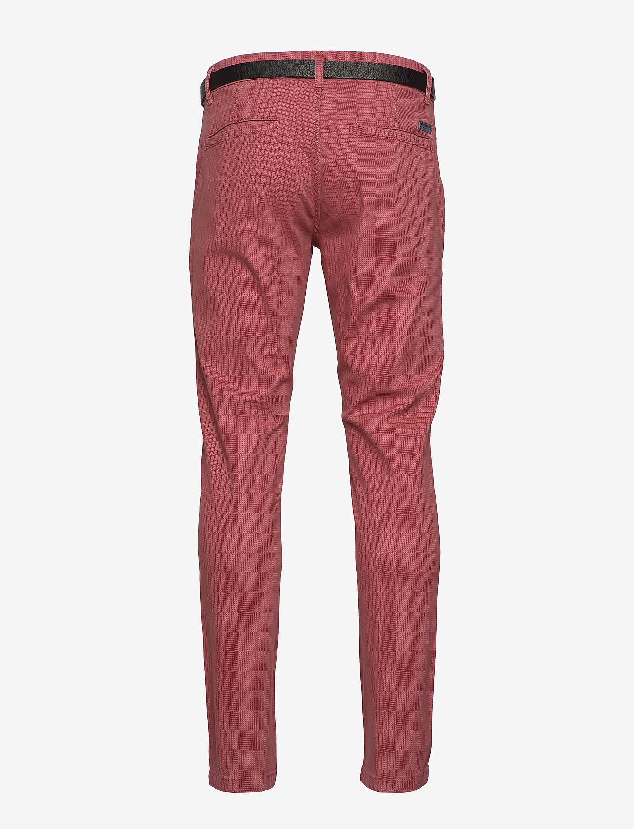 Lindbergh - AOP chinos with. belt - dusty rose - 1