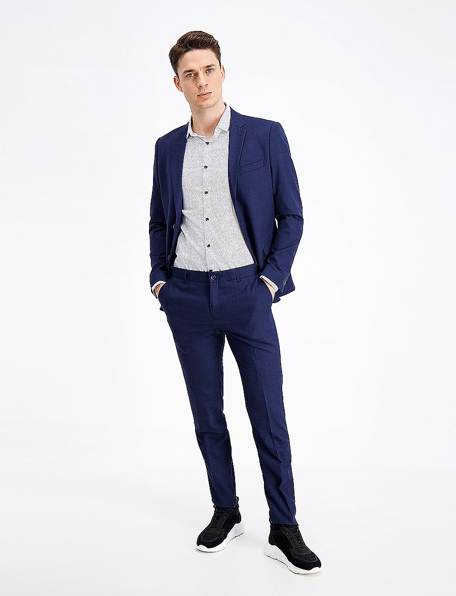 Lindbergh - Superflex pants - habitbukser - dk blue - 0