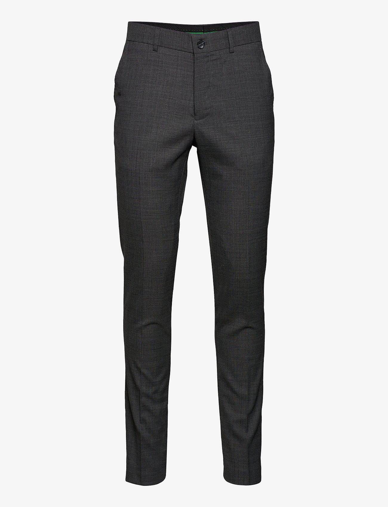 Lindbergh - Superflex pants - kostiumo kelnės - dk grey mel - 0