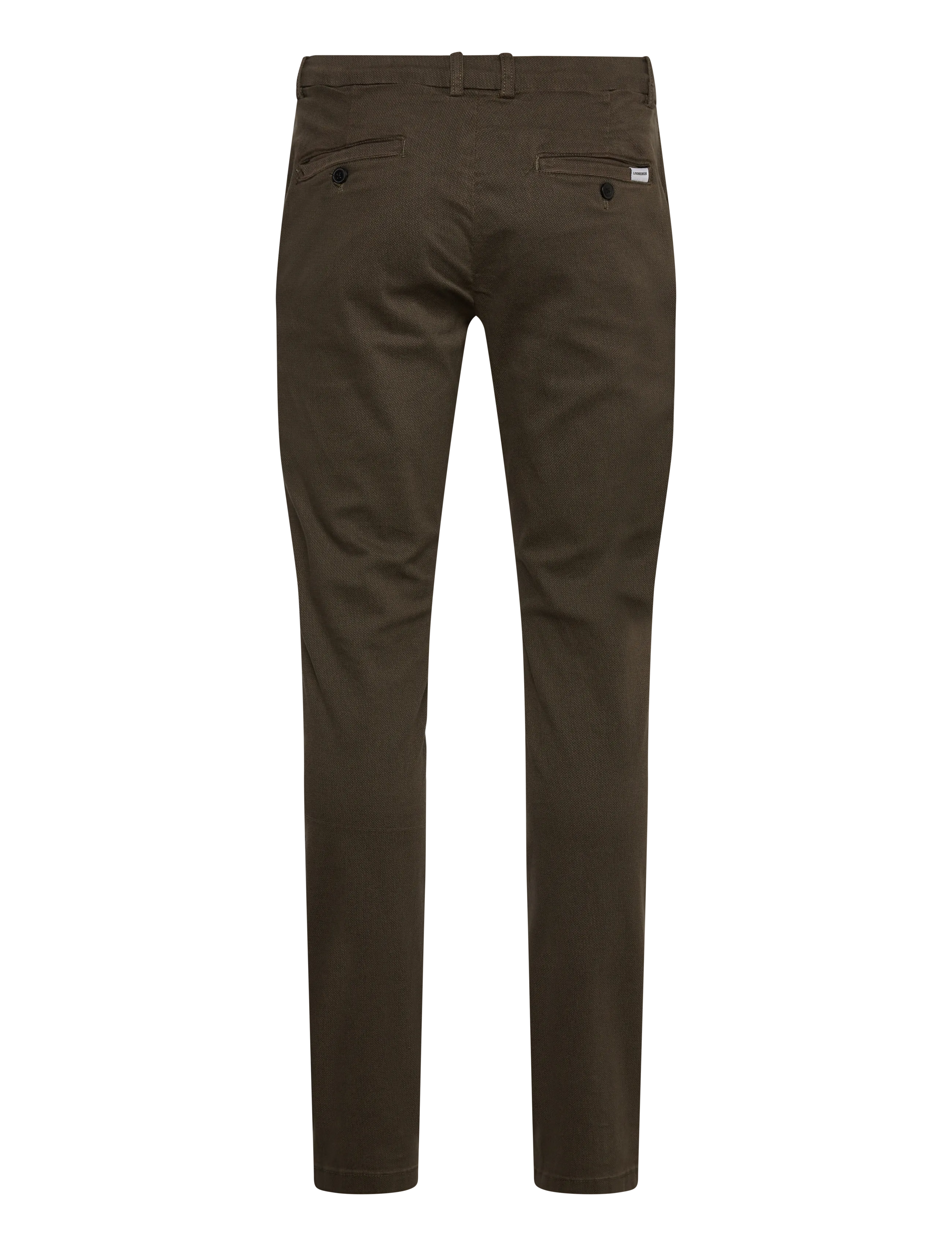 Lindbergh - Superflex AOP chino pants - jakkesætsbukser - army - 1