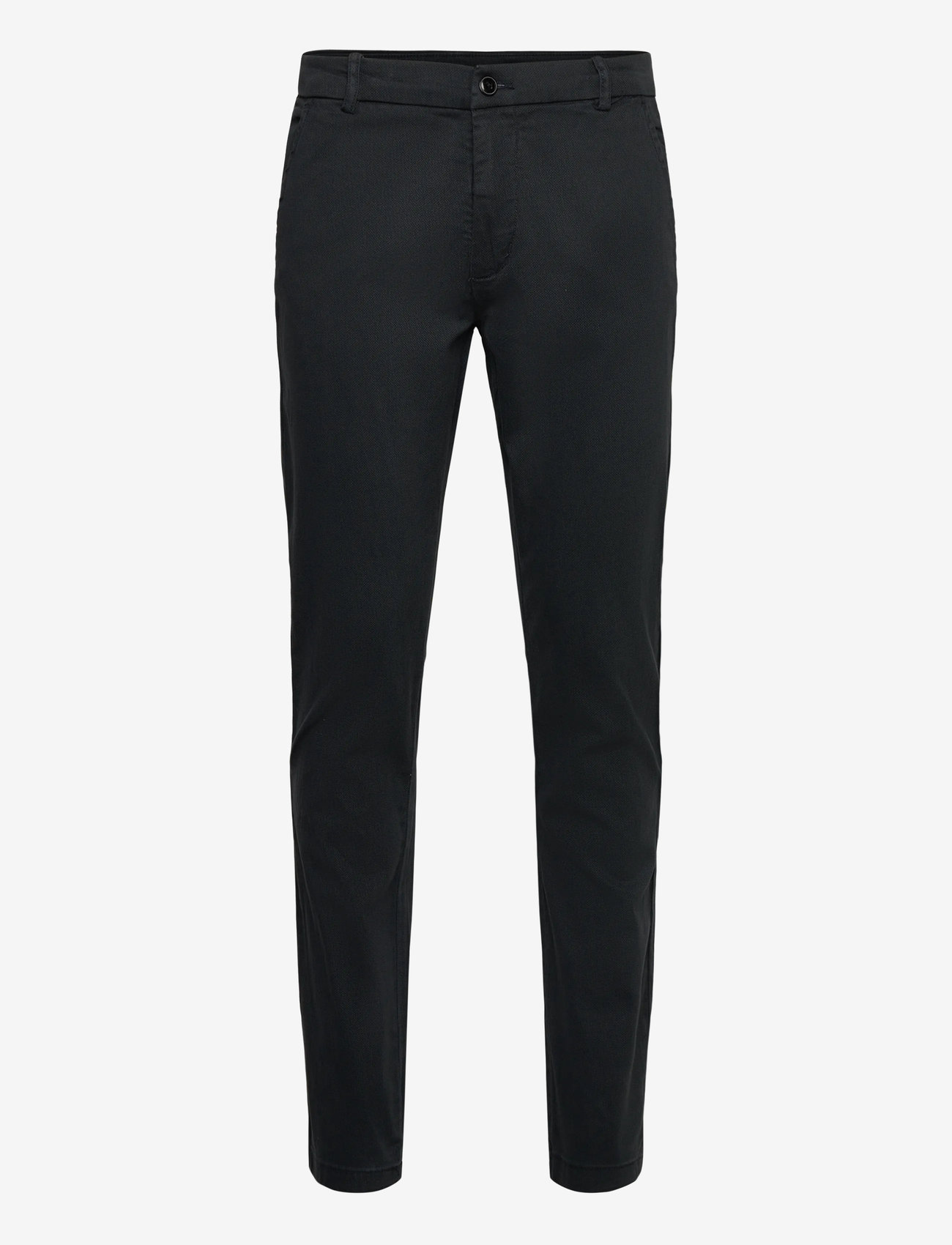 Lindbergh - Superflex AOP chino pants - jakkesætsbukser - navy - 0