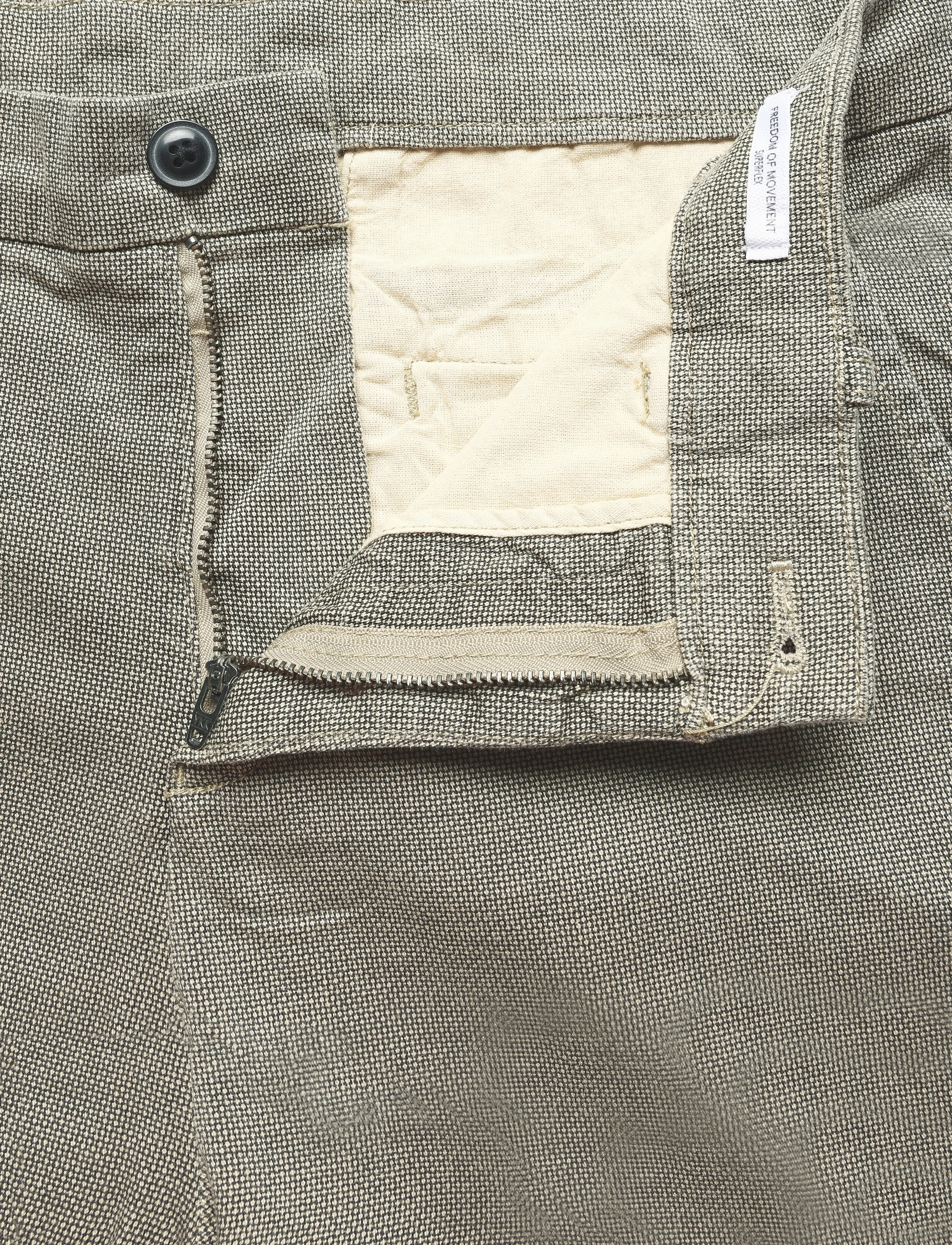 Lindbergh - Superflex AOP chino pants - kostymbyxor - sand - 3